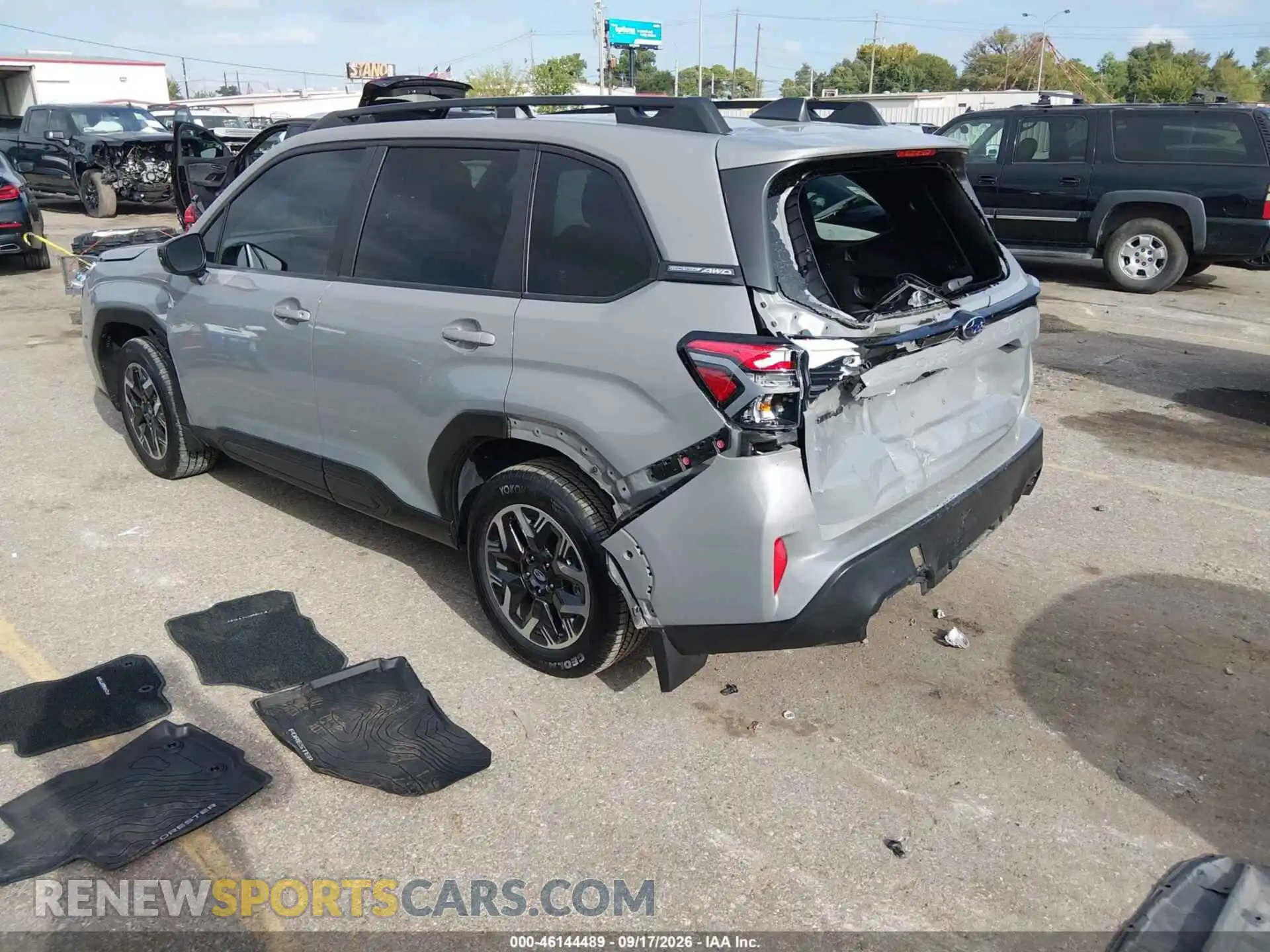 3 Photograph of a damaged car JF2SLDBC7SH584403 SUBARU FORESTER 2025