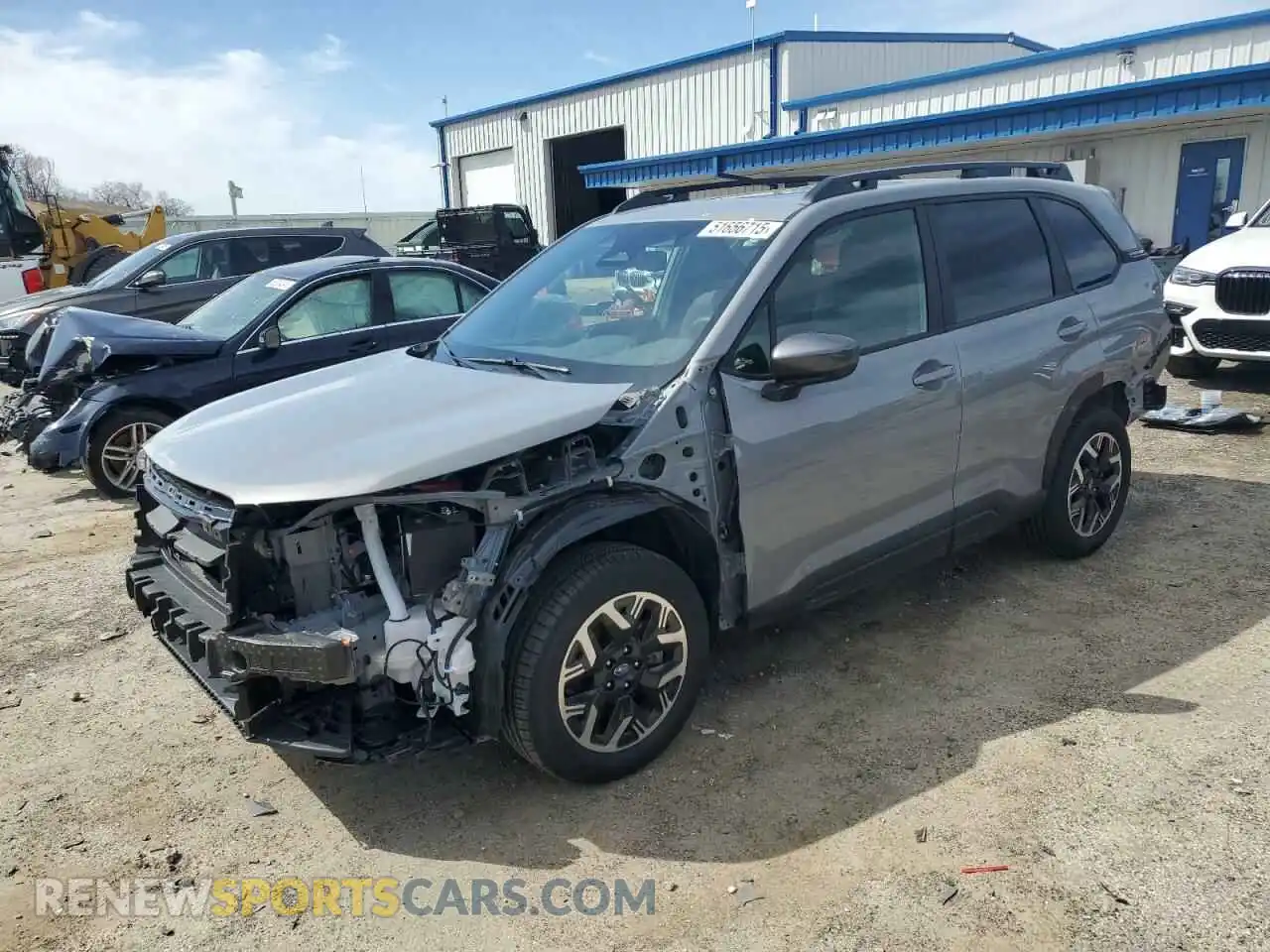 1 Photograph of a damaged car JF2SLDBC8SH409027 SUBARU FORESTER 2025