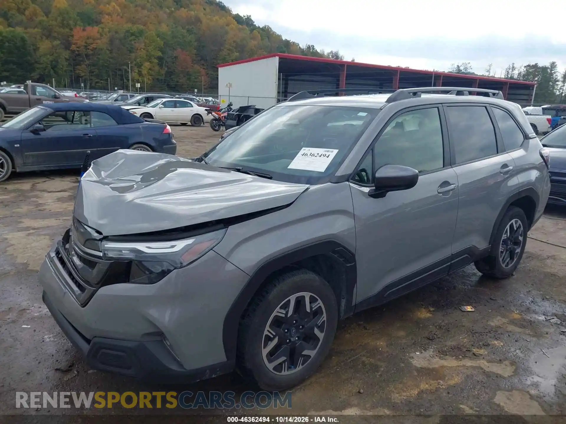 2 Photograph of a damaged car JF2SLDBC8SH436941 SUBARU FORESTER 2025