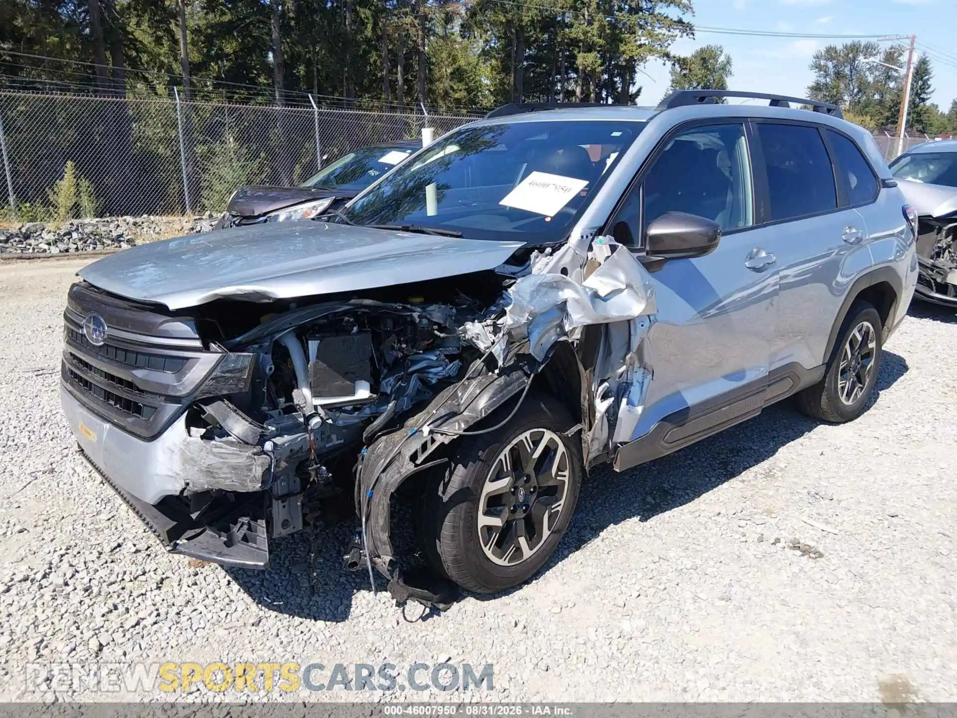 2 Photograph of a damaged car JF2SLDBC8SH521097 SUBARU FORESTER 2025