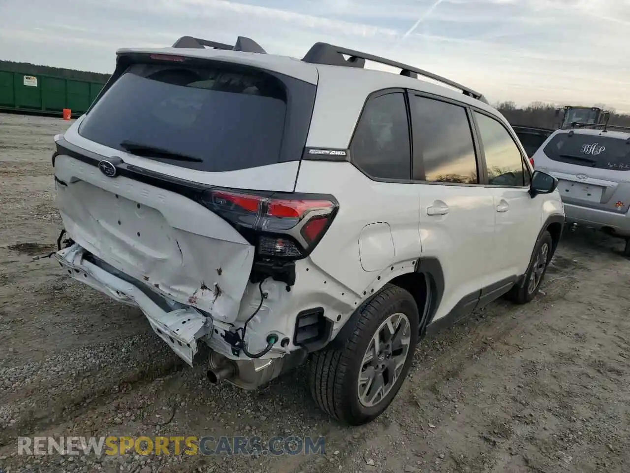 3 Photograph of a damaged car JF2SLDBC9SH448015 SUBARU FORESTER 2025