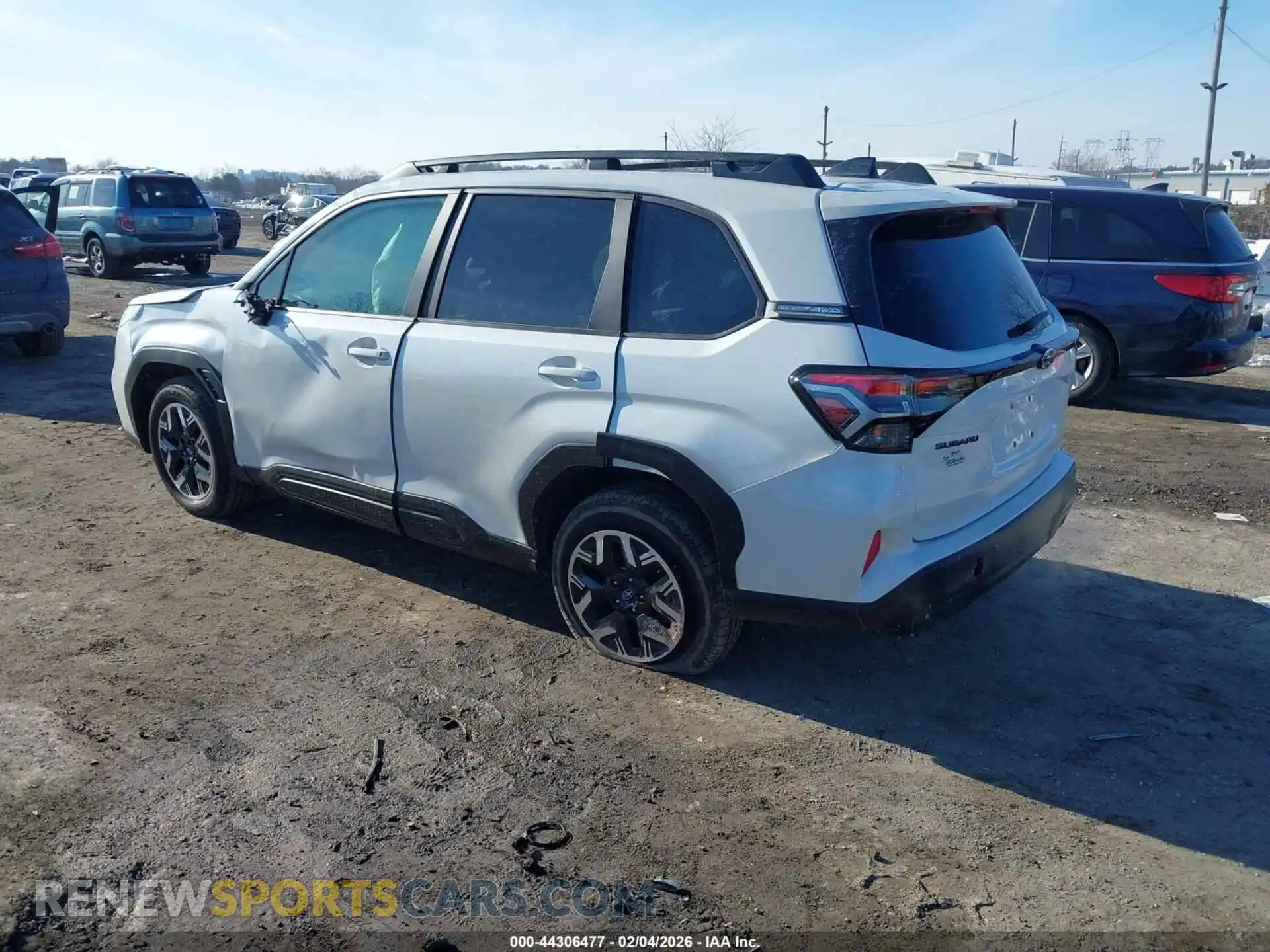 3 Photograph of a damaged car JF2SLDDC0SH403607 SUBARU FORESTER 2025