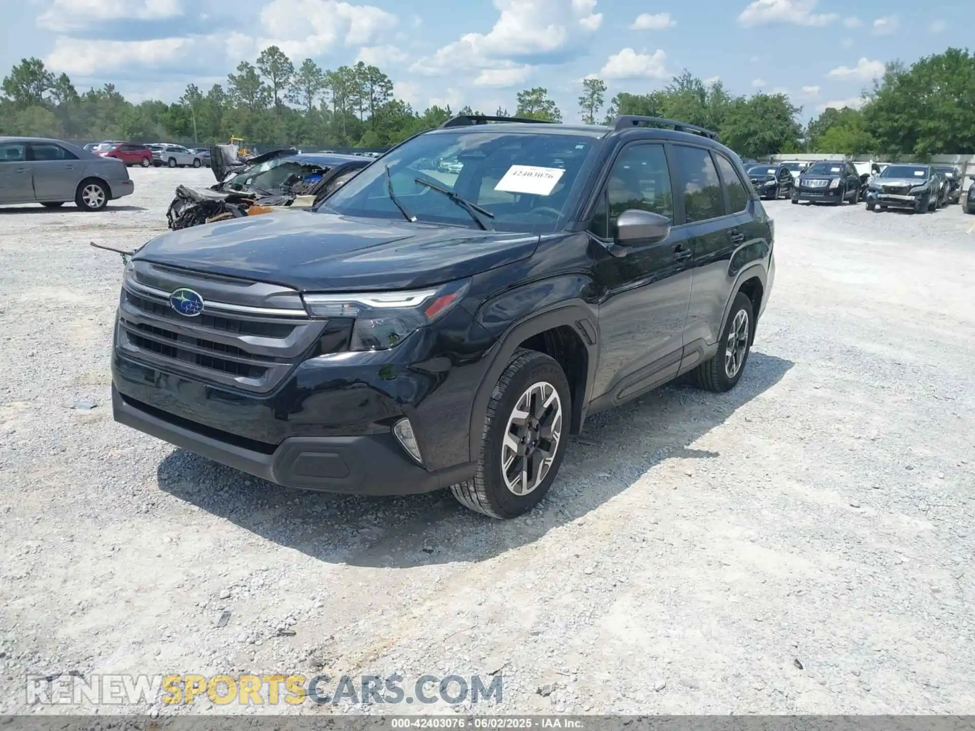 2 Photograph of a damaged car JF2SLDDC0SH428264 SUBARU FORESTER 2025