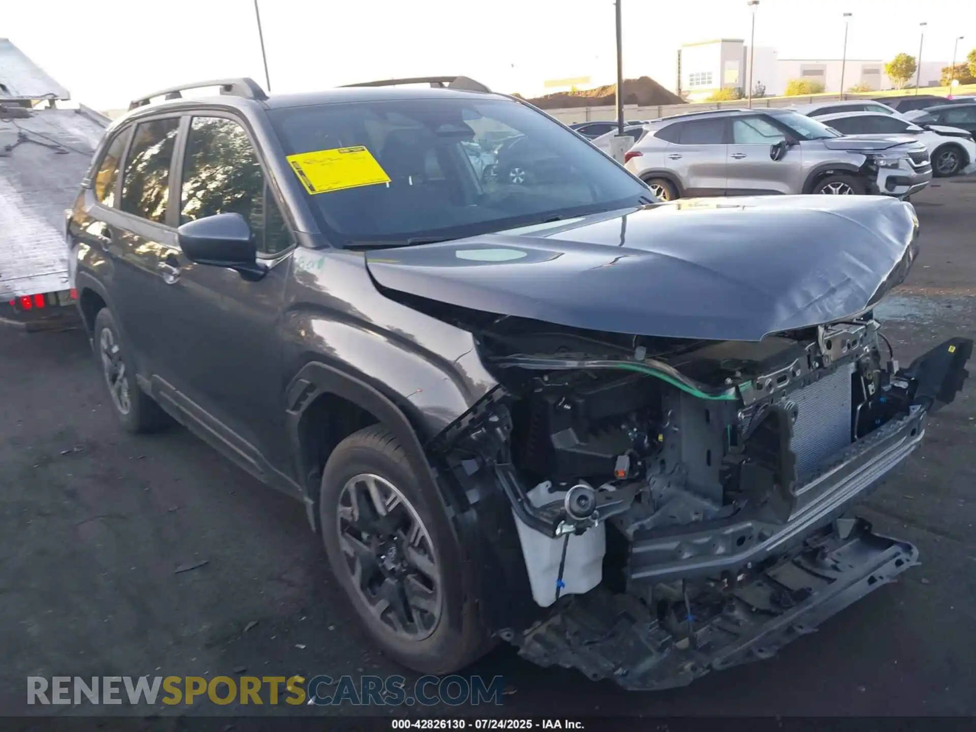 1 Photograph of a damaged car JF2SLDDC0SH502864 SUBARU FORESTER 2025