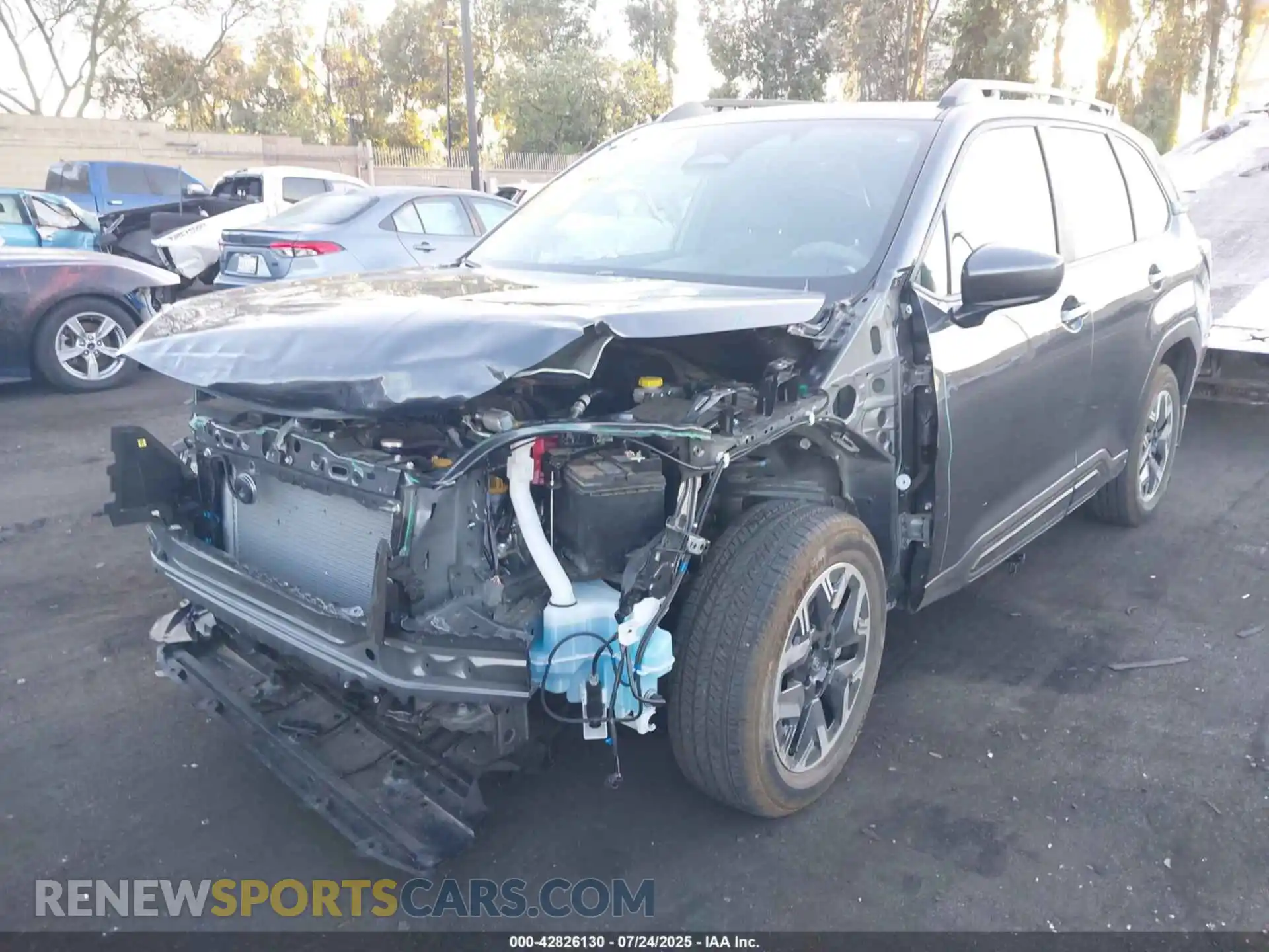 2 Photograph of a damaged car JF2SLDDC0SH502864 SUBARU FORESTER 2025