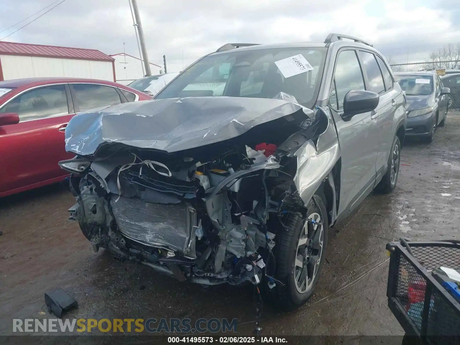 2 Photograph of a damaged car JF2SLDDC1SH455666 SUBARU FORESTER 2025