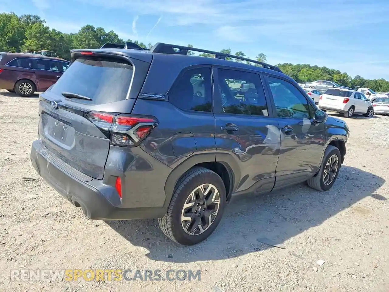 3 Фотография поврежденного автомобиля JF2SLDDC1SH549353 SUBARU FORESTER 2025