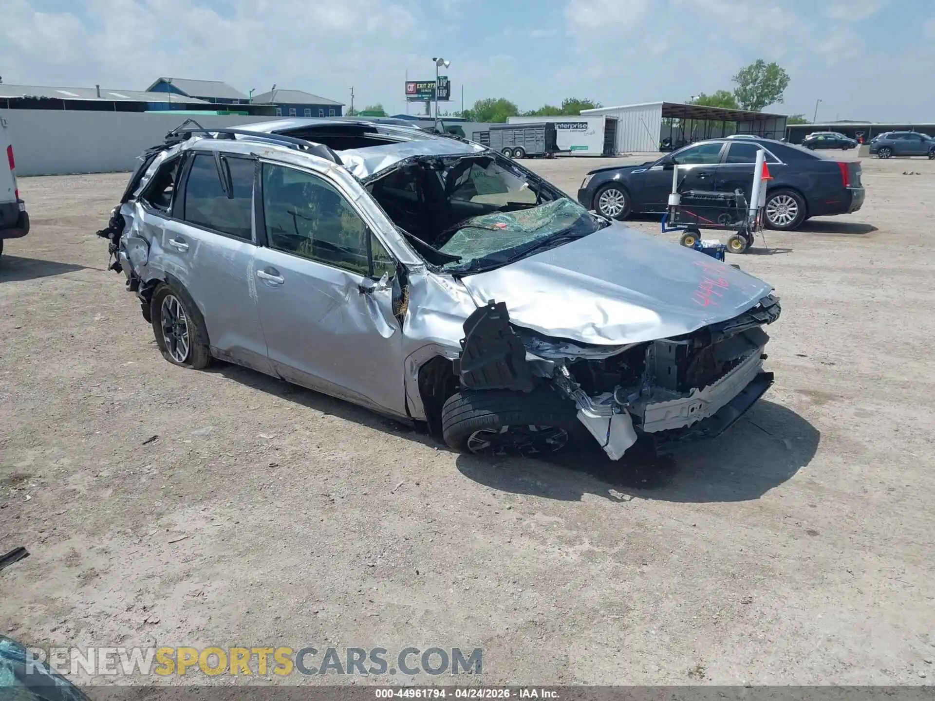 1 Photograph of a damaged car JF2SLDDC1SH573409 SUBARU FORESTER 2025