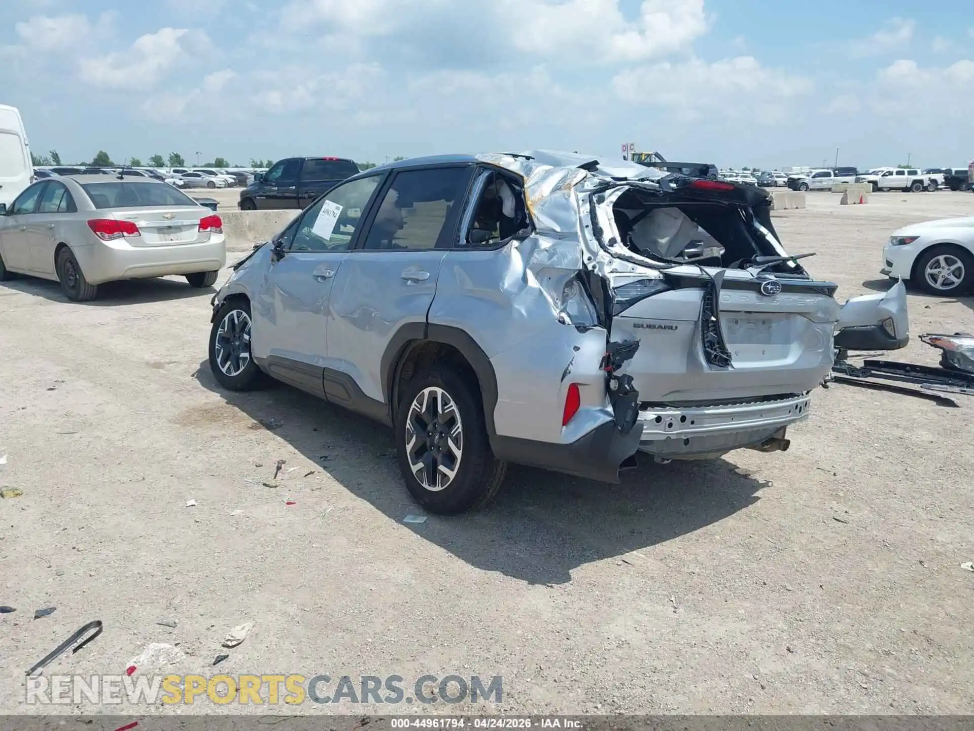 3 Photograph of a damaged car JF2SLDDC1SH573409 SUBARU FORESTER 2025