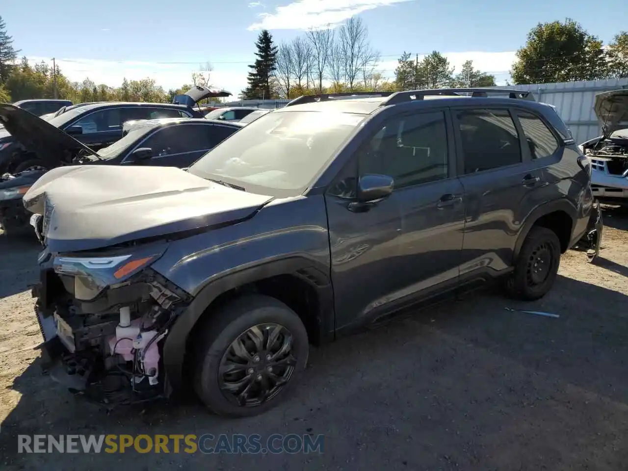 1 Photograph of a damaged car JF2SLDDC1SH606117 SUBARU FORESTER 2025