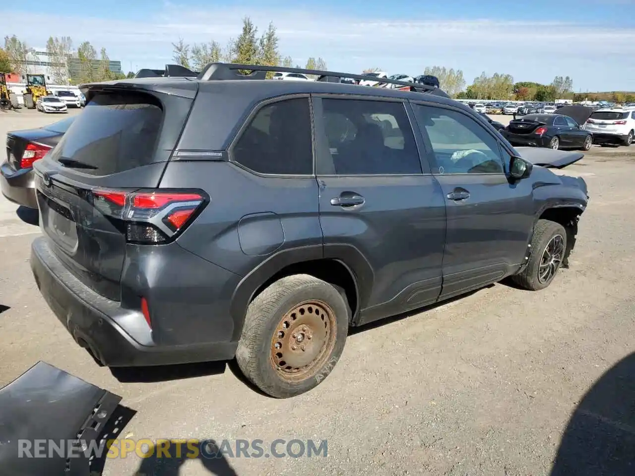 3 Photograph of a damaged car JF2SLDDC1SH606117 SUBARU FORESTER 2025