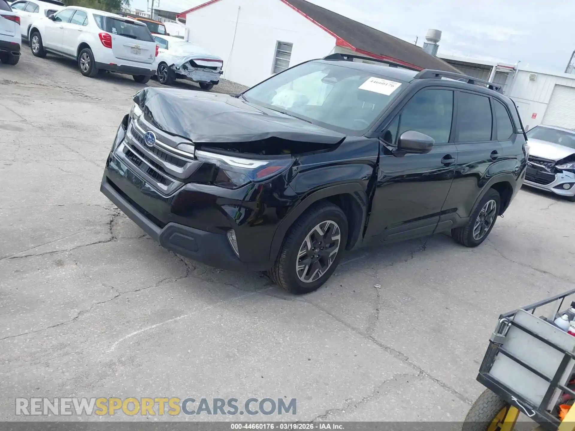 2 Photograph of a damaged car JF2SLDDC2SH408016 SUBARU FORESTER 2025
