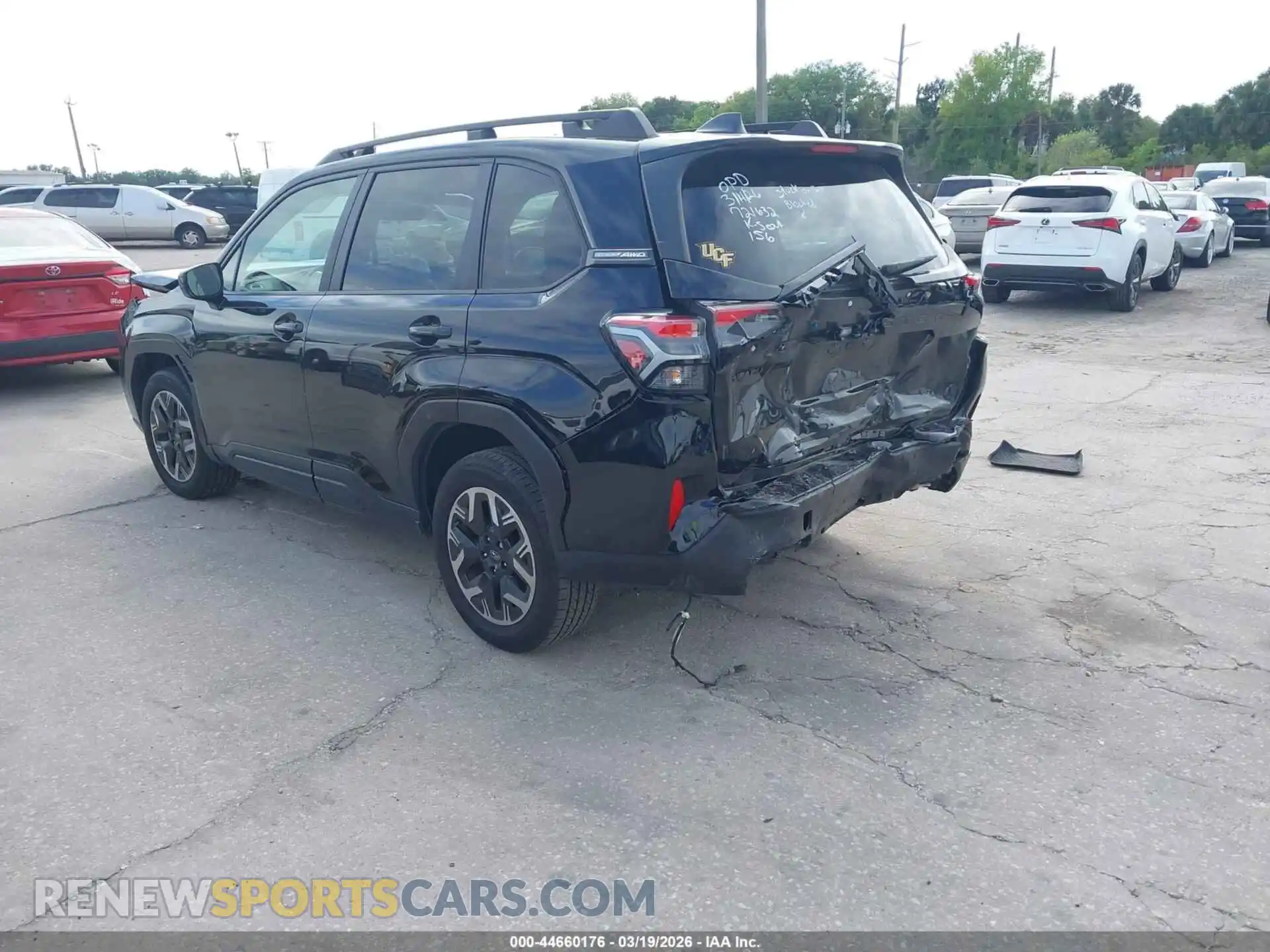 3 Photograph of a damaged car JF2SLDDC2SH408016 SUBARU FORESTER 2025