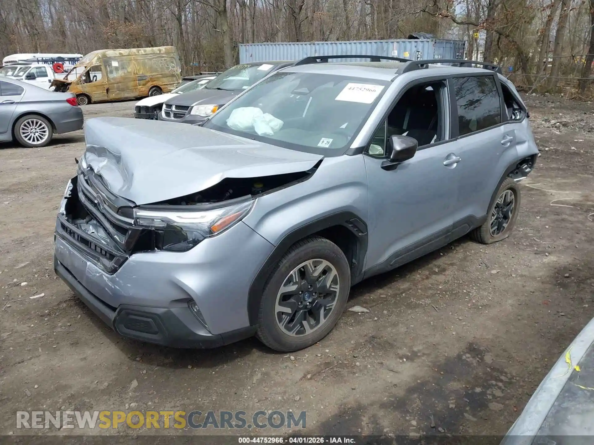 2 Photograph of a damaged car JF2SLDDC2SH418772 SUBARU FORESTER 2025