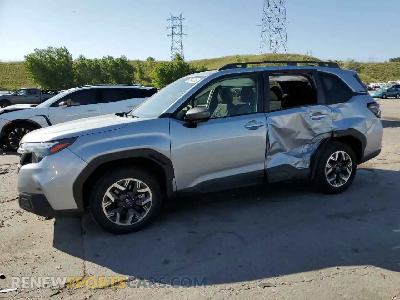 1 Photograph of a damaged car JF2SLDDC2SH440688 SUBARU FORESTER 2025