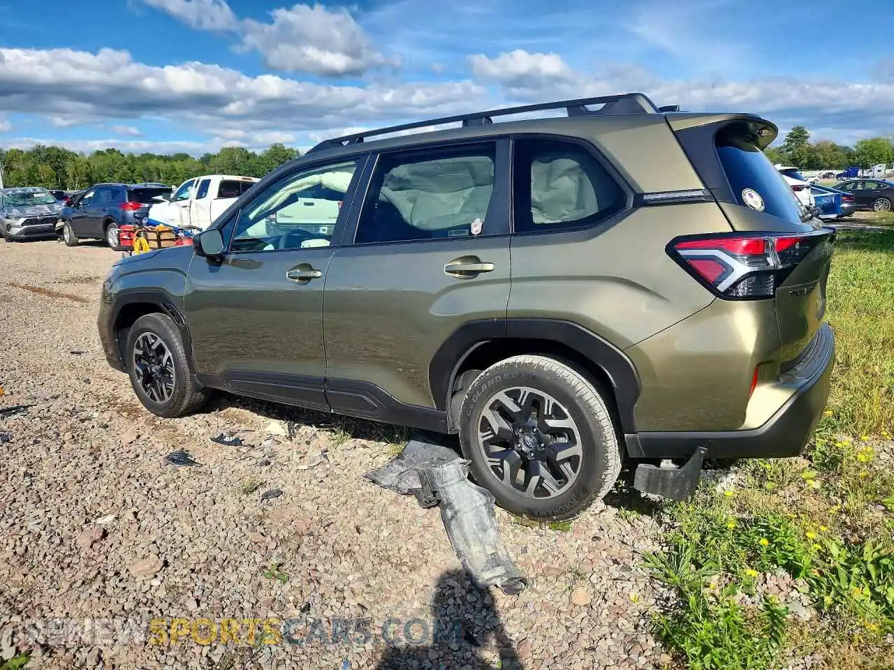 2 Photograph of a damaged car JF2SLDDC3SH434687 SUBARU FORESTER 2025