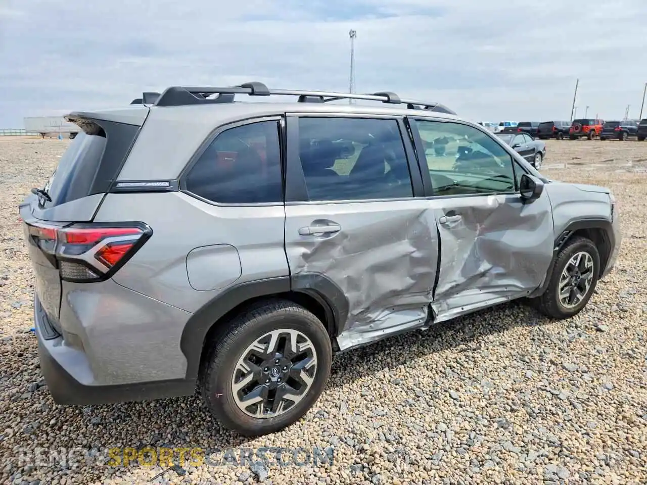 3 Photograph of a damaged car JF2SLDDC3SH476096 SUBARU FORESTER 2025