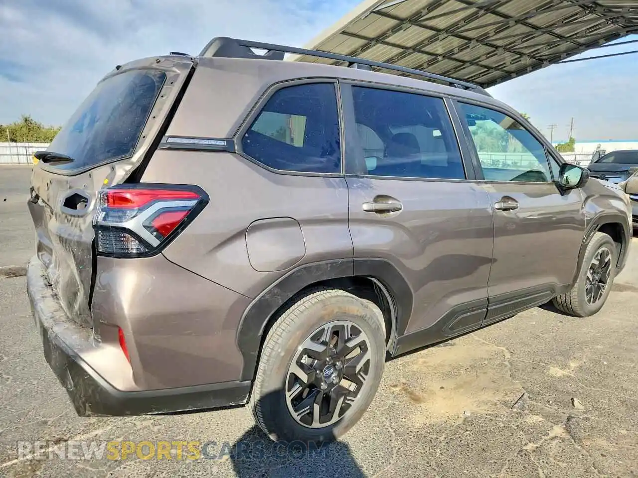 3 fotografías del automóvil dañado JF2SLDDC4SH412309 SUBARU FORESTER 2025