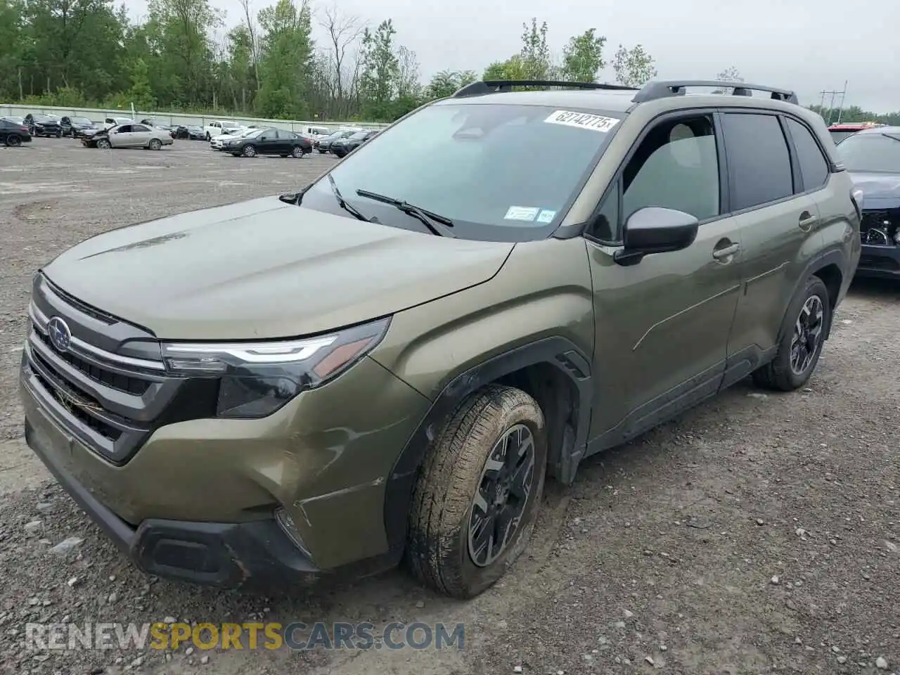 1 Photograph of a damaged car JF2SLDDC4SH443673 SUBARU FORESTER 2025