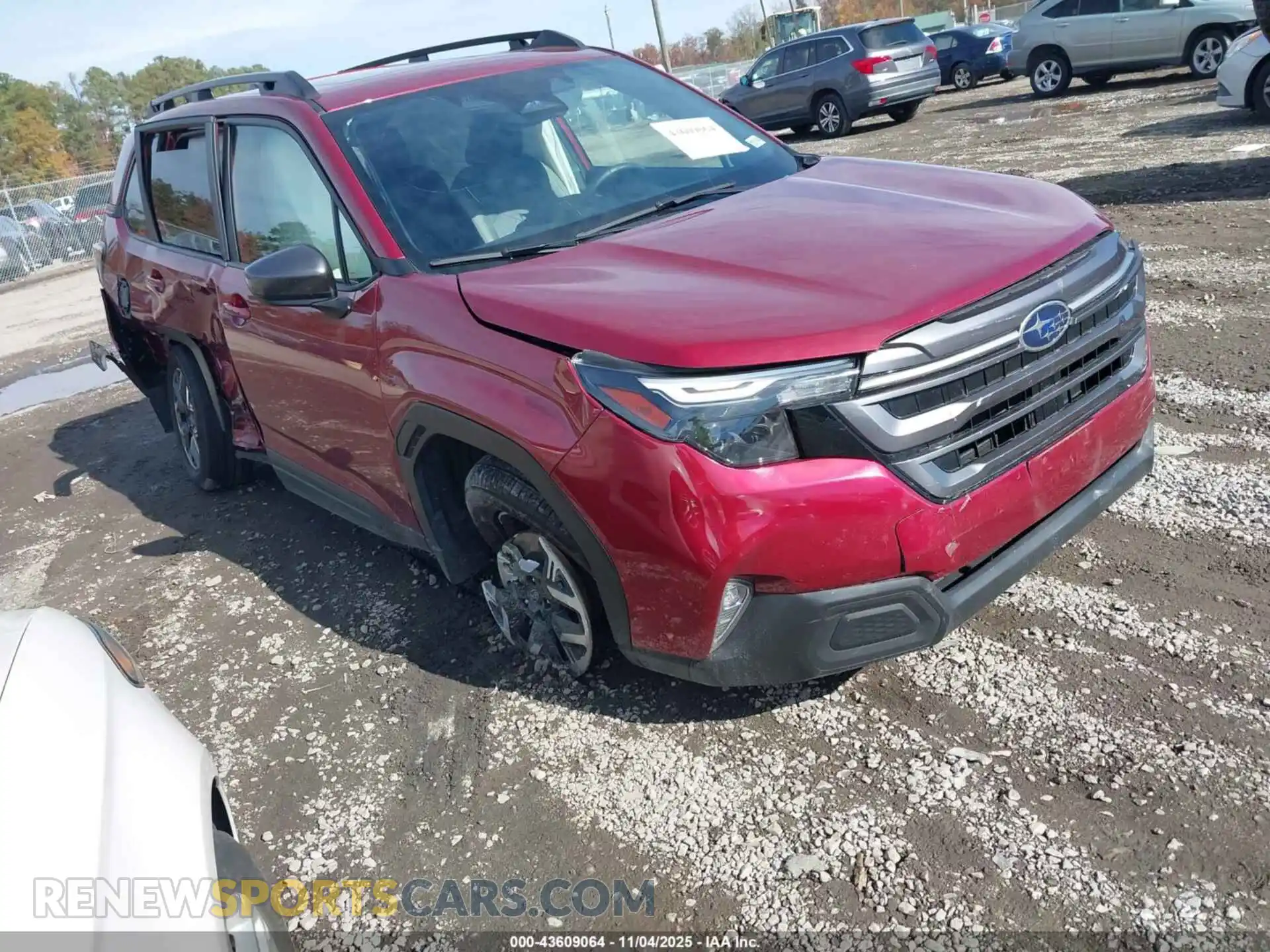 1 Photograph of a damaged car JF2SLDDC4SH501362 SUBARU FORESTER 2025