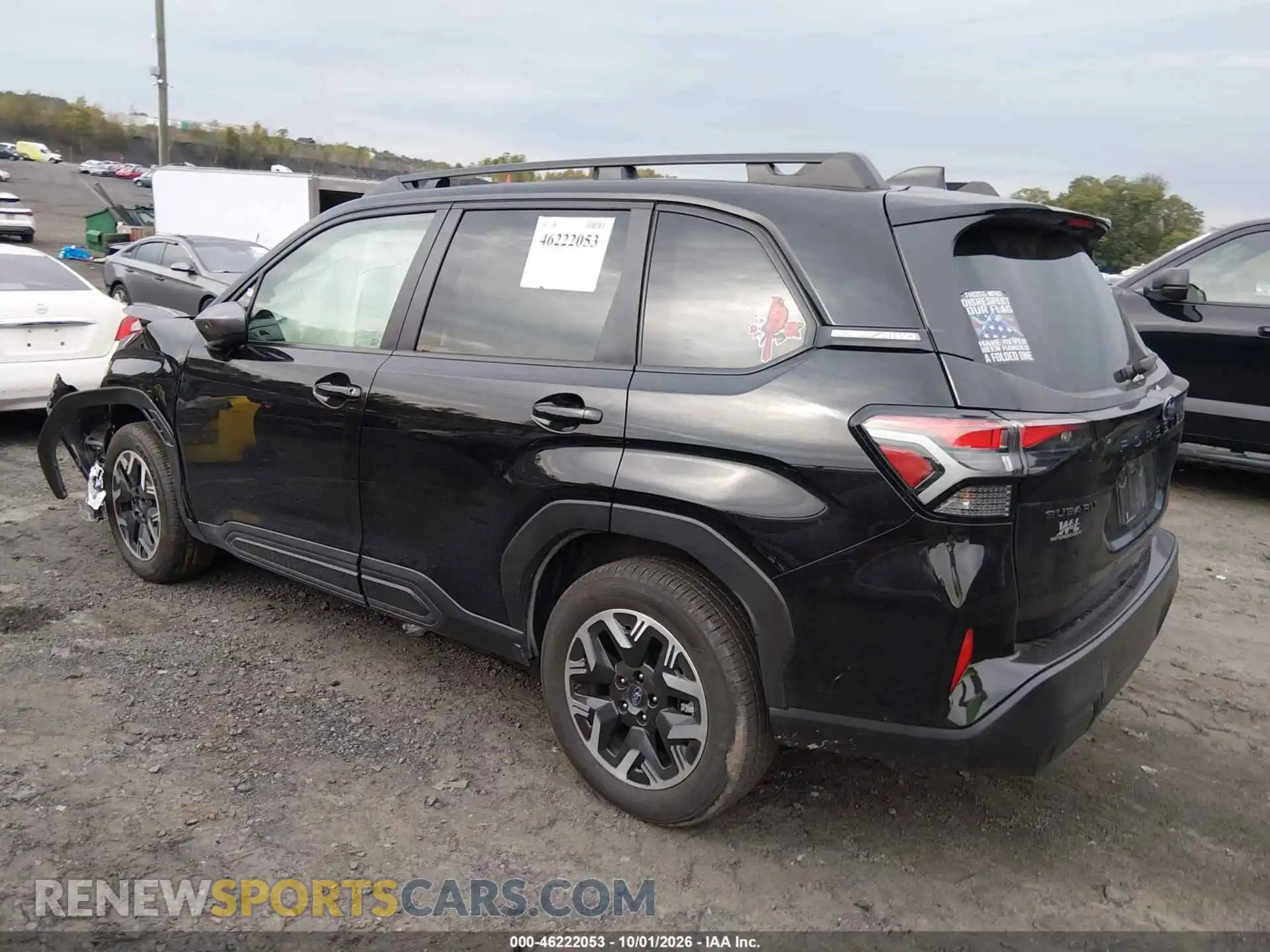 3 Photograph of a damaged car JF2SLDDC4SH531641 SUBARU FORESTER 2025
