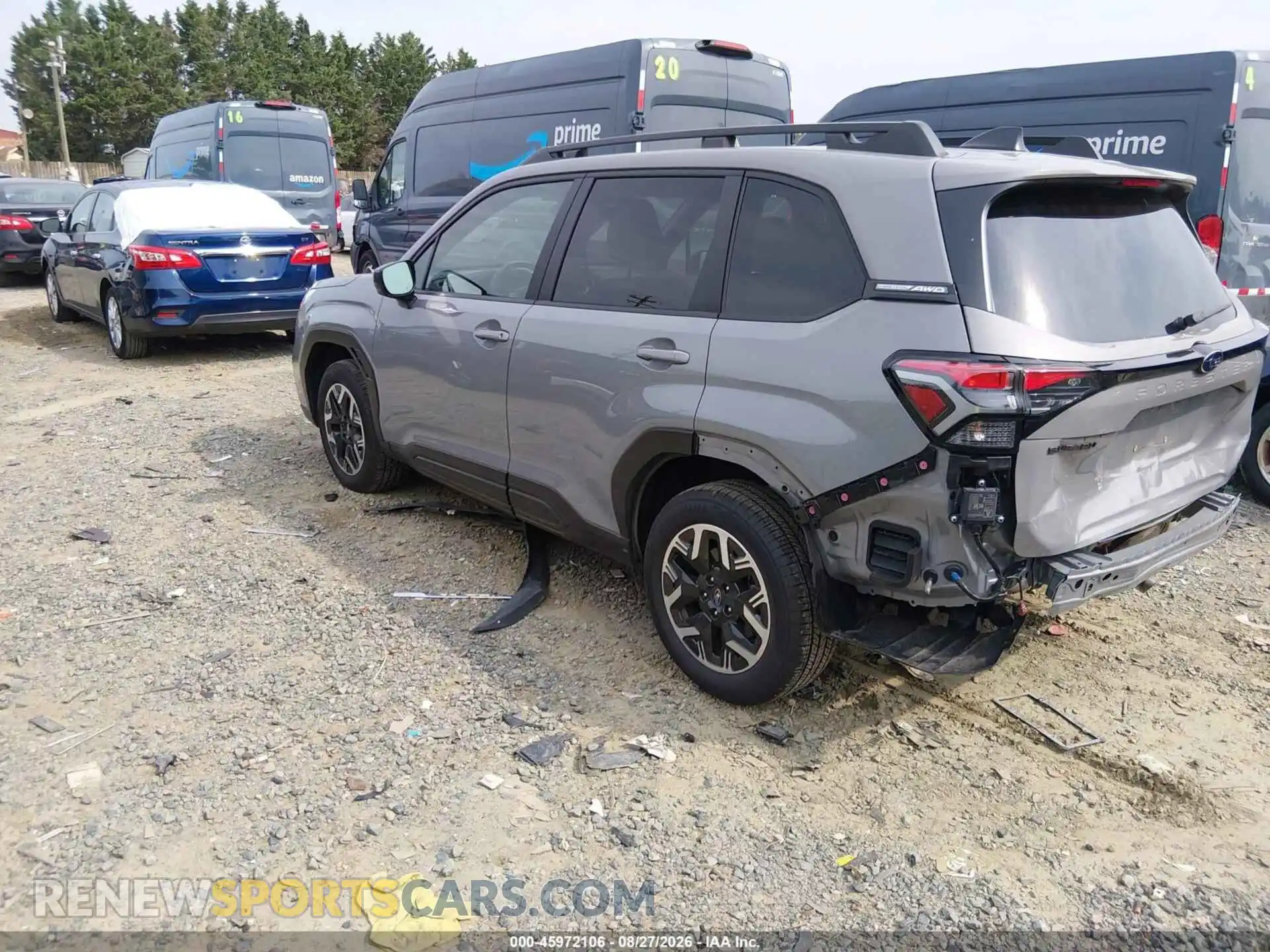 3 Photograph of a damaged car JF2SLDDC4SH535768 SUBARU FORESTER 2025