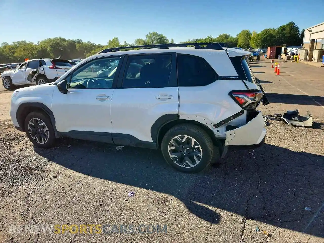 2 Photograph of a damaged car JF2SLDDC4SH574148 SUBARU FORESTER 2025