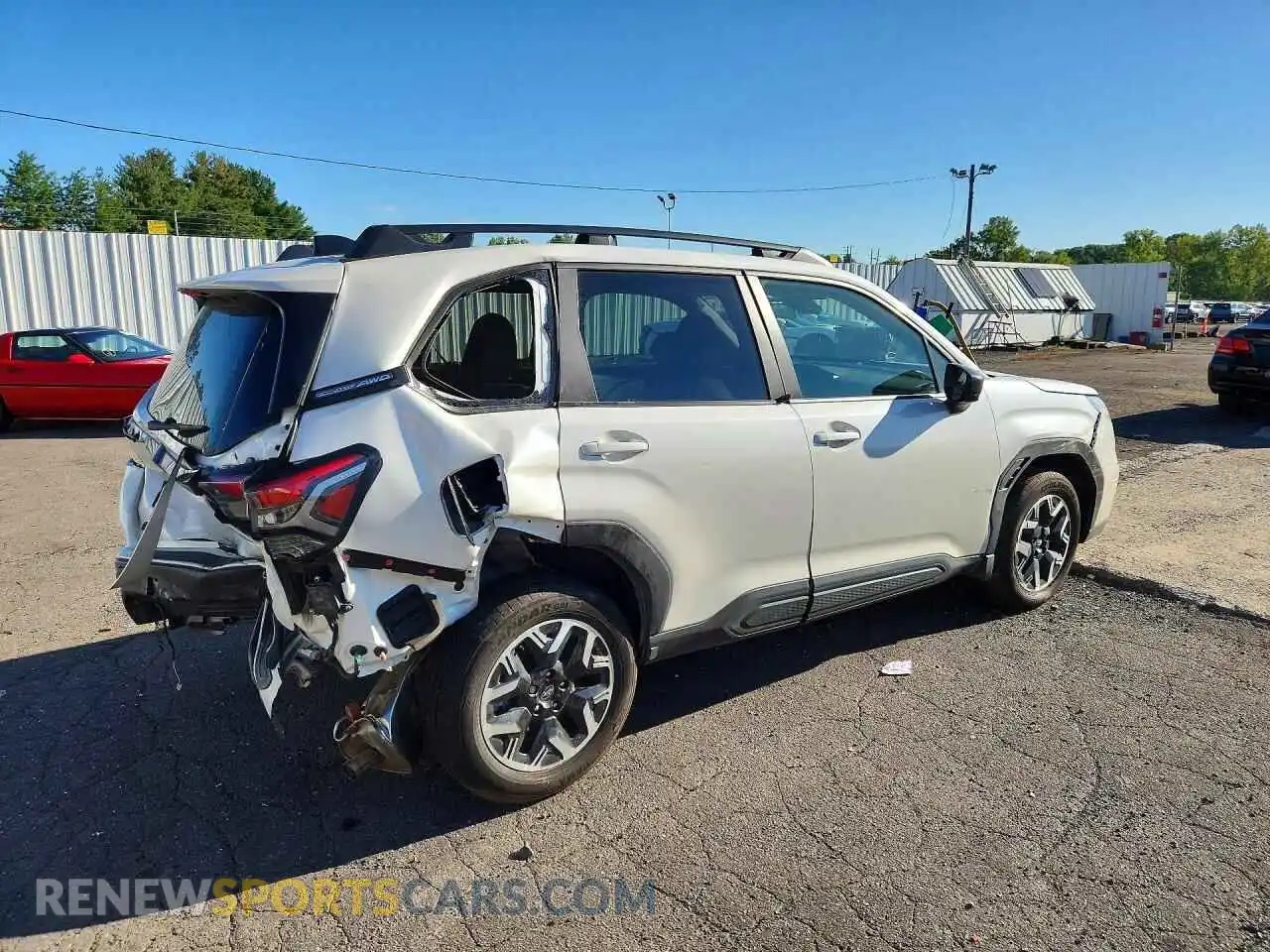 3 Photograph of a damaged car JF2SLDDC4SH574148 SUBARU FORESTER 2025