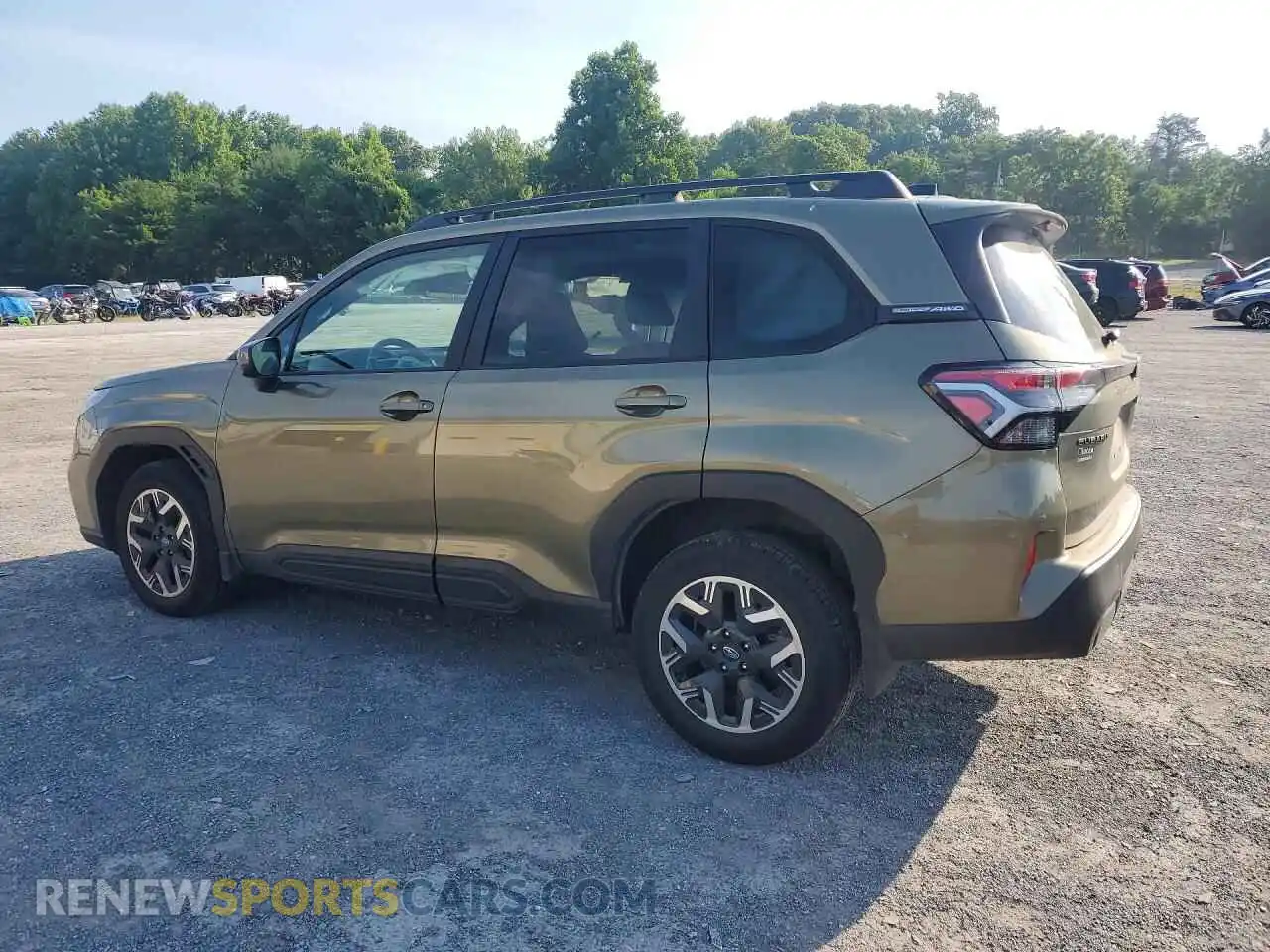 2 fotografías del automóvil dañado JF2SLDDC4SH608721 SUBARU FORESTER 2025