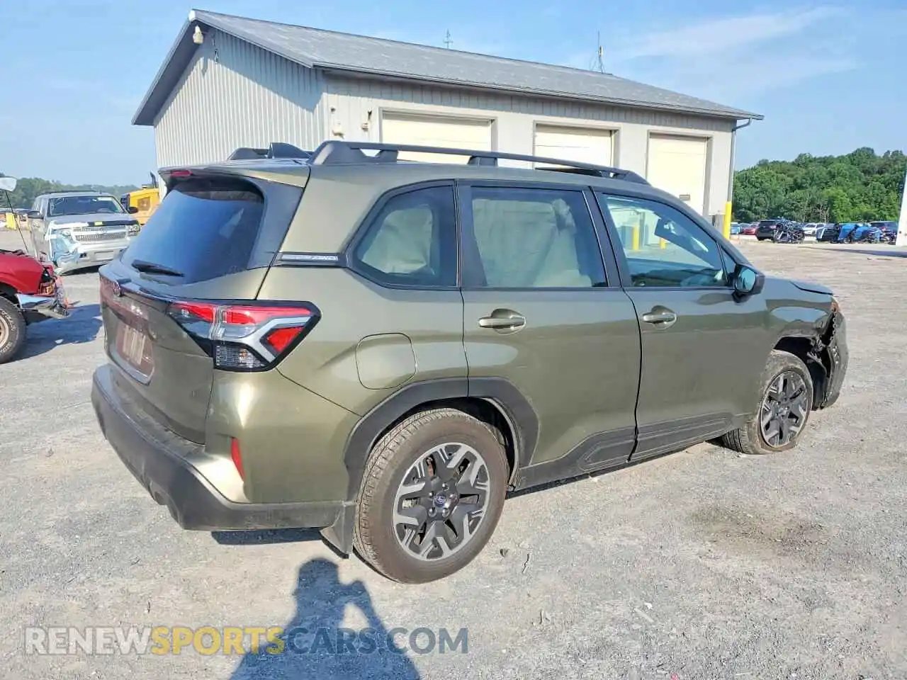 3 fotografías del automóvil dañado JF2SLDDC4SH608721 SUBARU FORESTER 2025