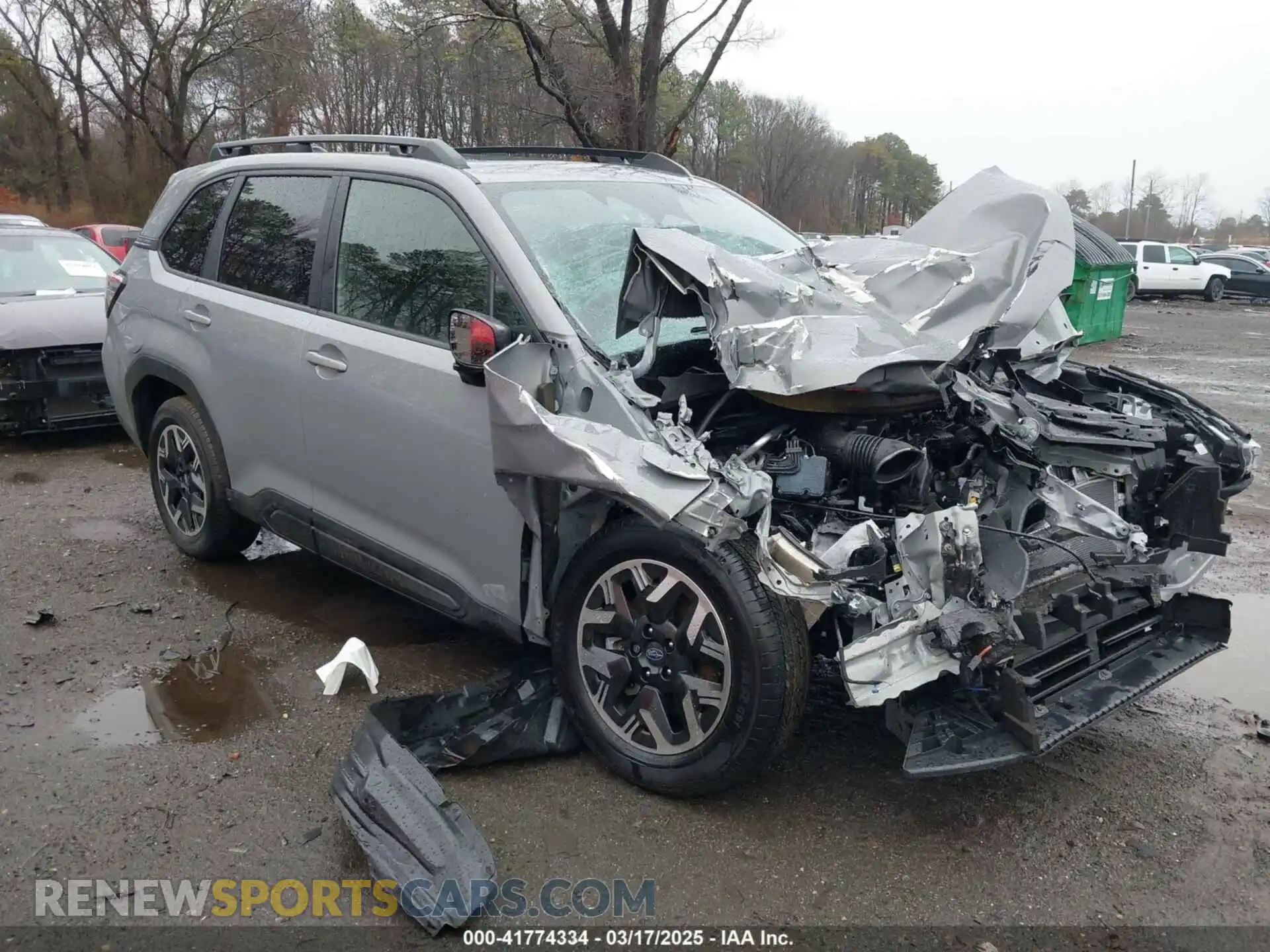 1 Photograph of a damaged car JF2SLDDC5SH404820 SUBARU FORESTER 2025
