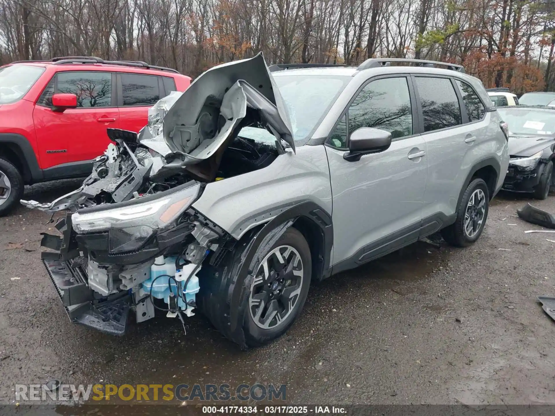 2 Photograph of a damaged car JF2SLDDC5SH404820 SUBARU FORESTER 2025