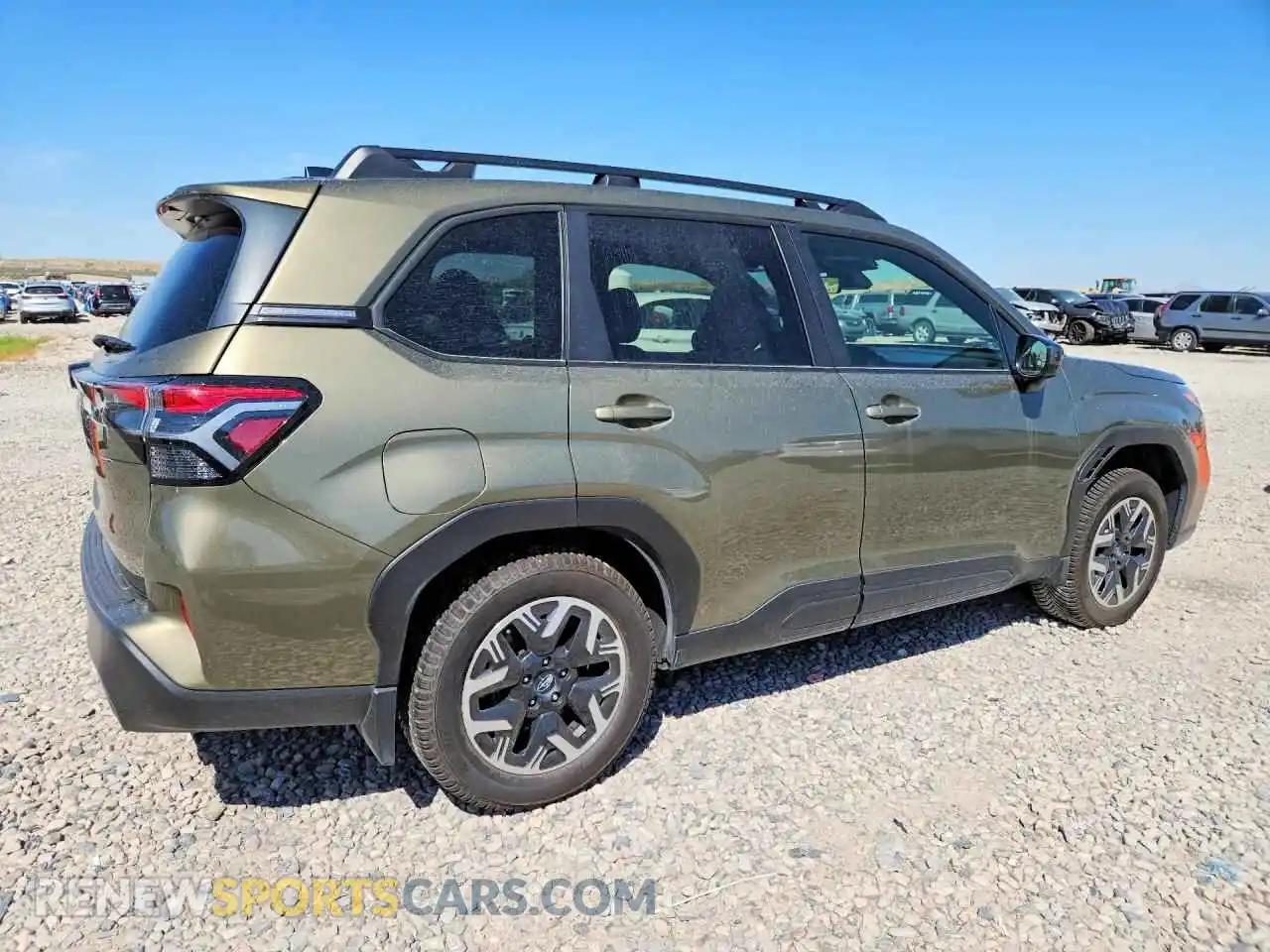 3 fotografías del automóvil dañado JF2SLDDC5SH432214 SUBARU FORESTER 2025