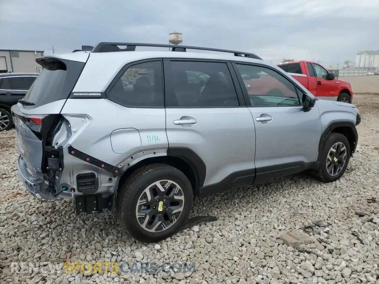 3 Photograph of a damaged car JF2SLDDC5SH588432 SUBARU FORESTER 2025