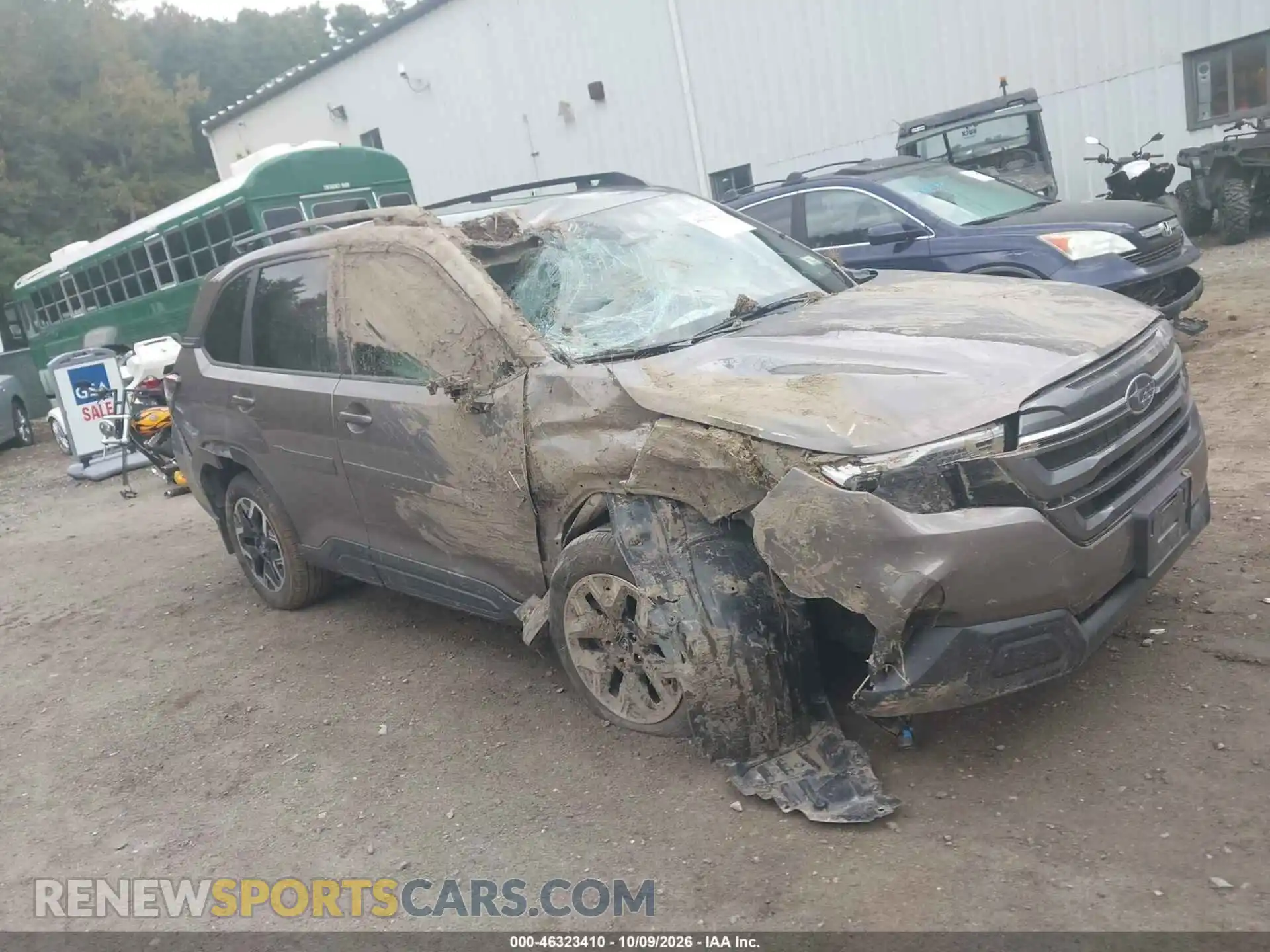 1 Photograph of a damaged car JF2SLDDC5SH598667 SUBARU FORESTER 2025