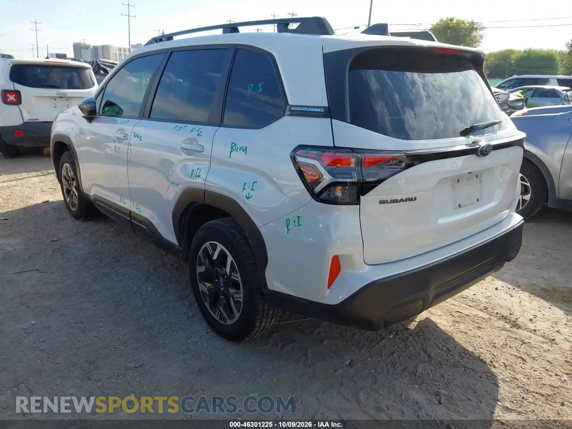 3 Фотография поврежденного автомобиля JF2SLDDC6SH573406 SUBARU FORESTER 2025