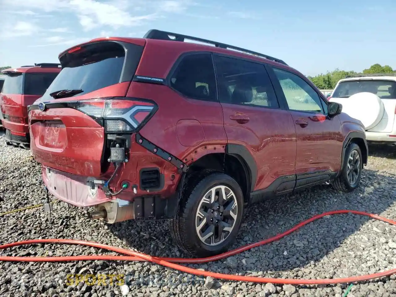 3 fotografías del automóvil dañado JF2SLDDC7SH466235 SUBARU FORESTER 2025