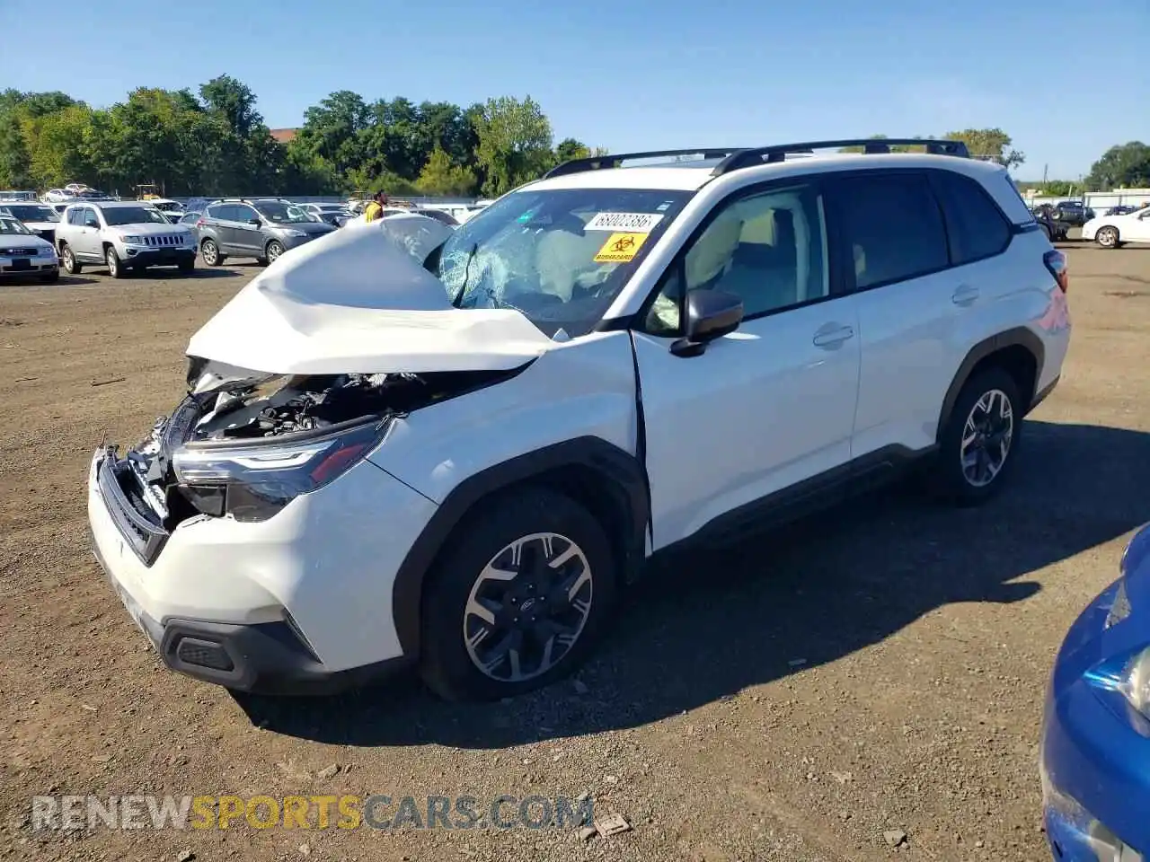 1 fotografías del automóvil dañado JF2SLDDC7SH467109 SUBARU FORESTER 2025
