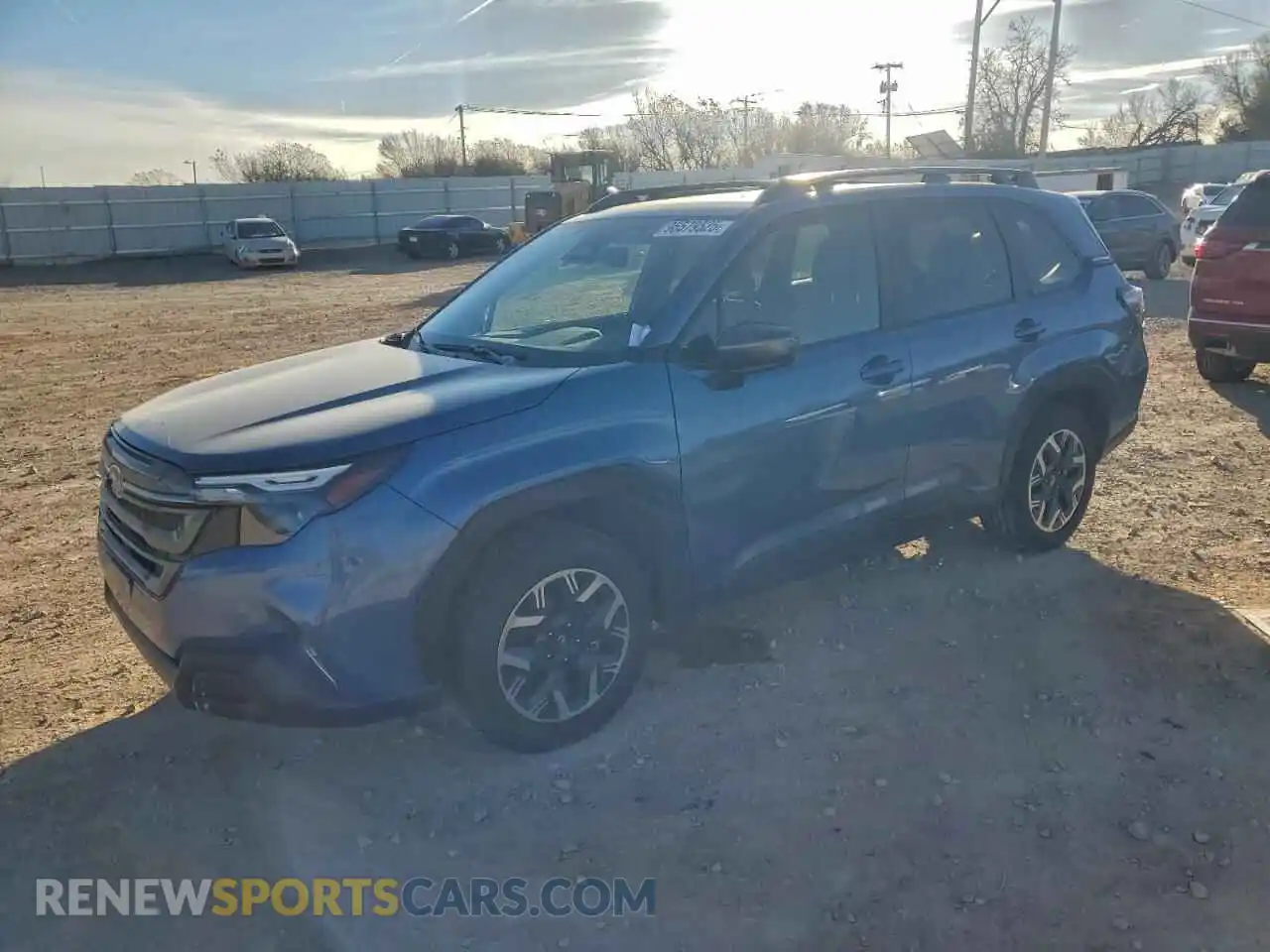 1 Photograph of a damaged car JF2SLDDC7SH485738 SUBARU FORESTER 2025