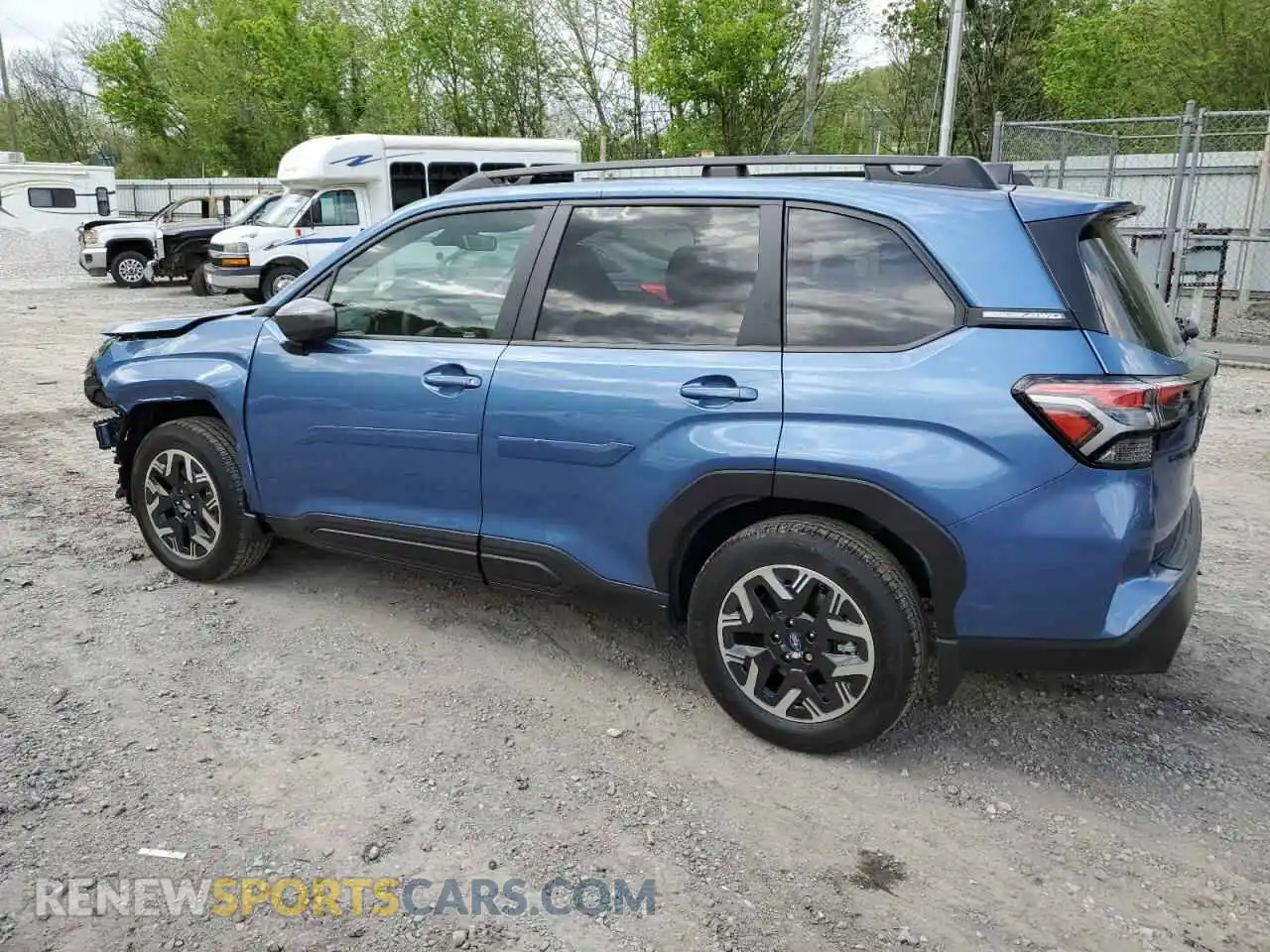 2 fotografías del automóvil dañado JF2SLDDC7SH552726 SUBARU FORESTER 2025