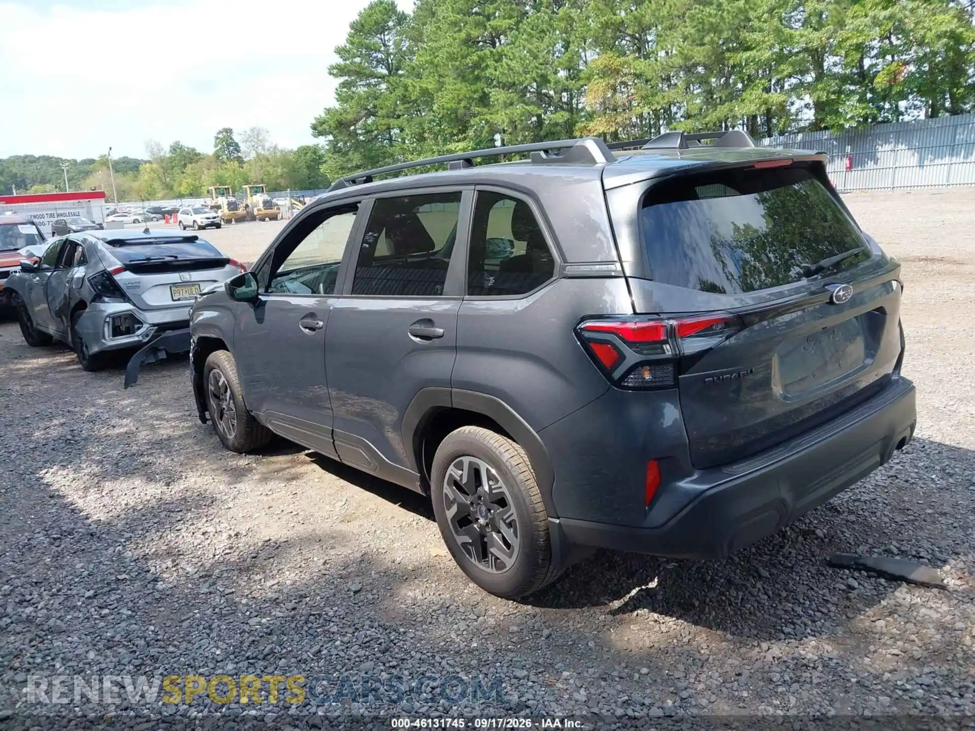 3 Photograph of a damaged car JF2SLDDC8SH606373 SUBARU FORESTER 2025