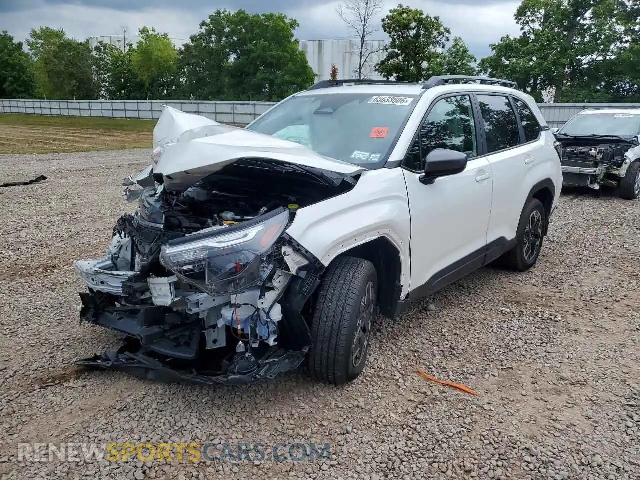 1 Photograph of a damaged car JF2SLDDC8SH610326 SUBARU FORESTER 2025