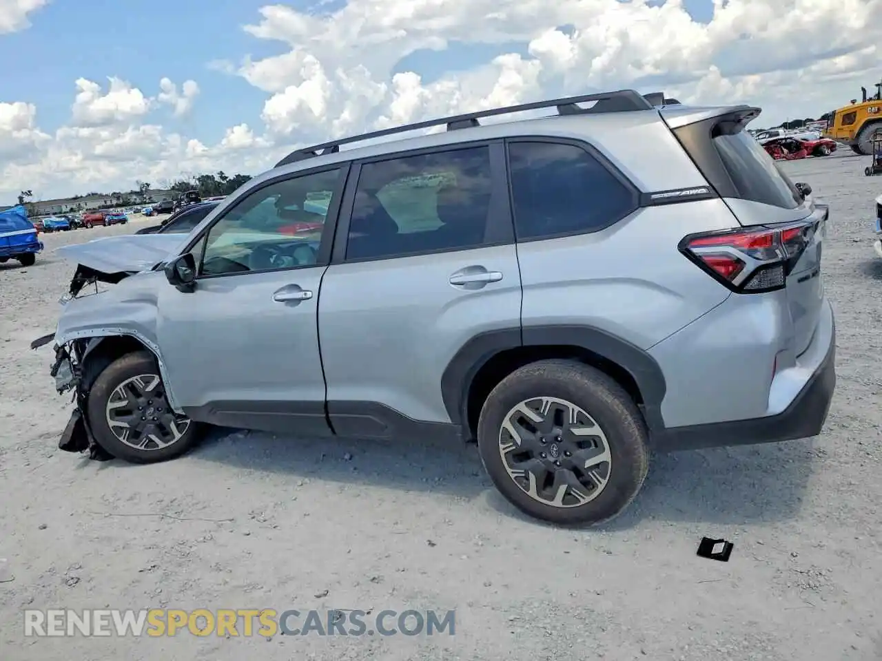 2 fotografías del automóvil dañado JF2SLDDC8SH613436 SUBARU FORESTER 2025