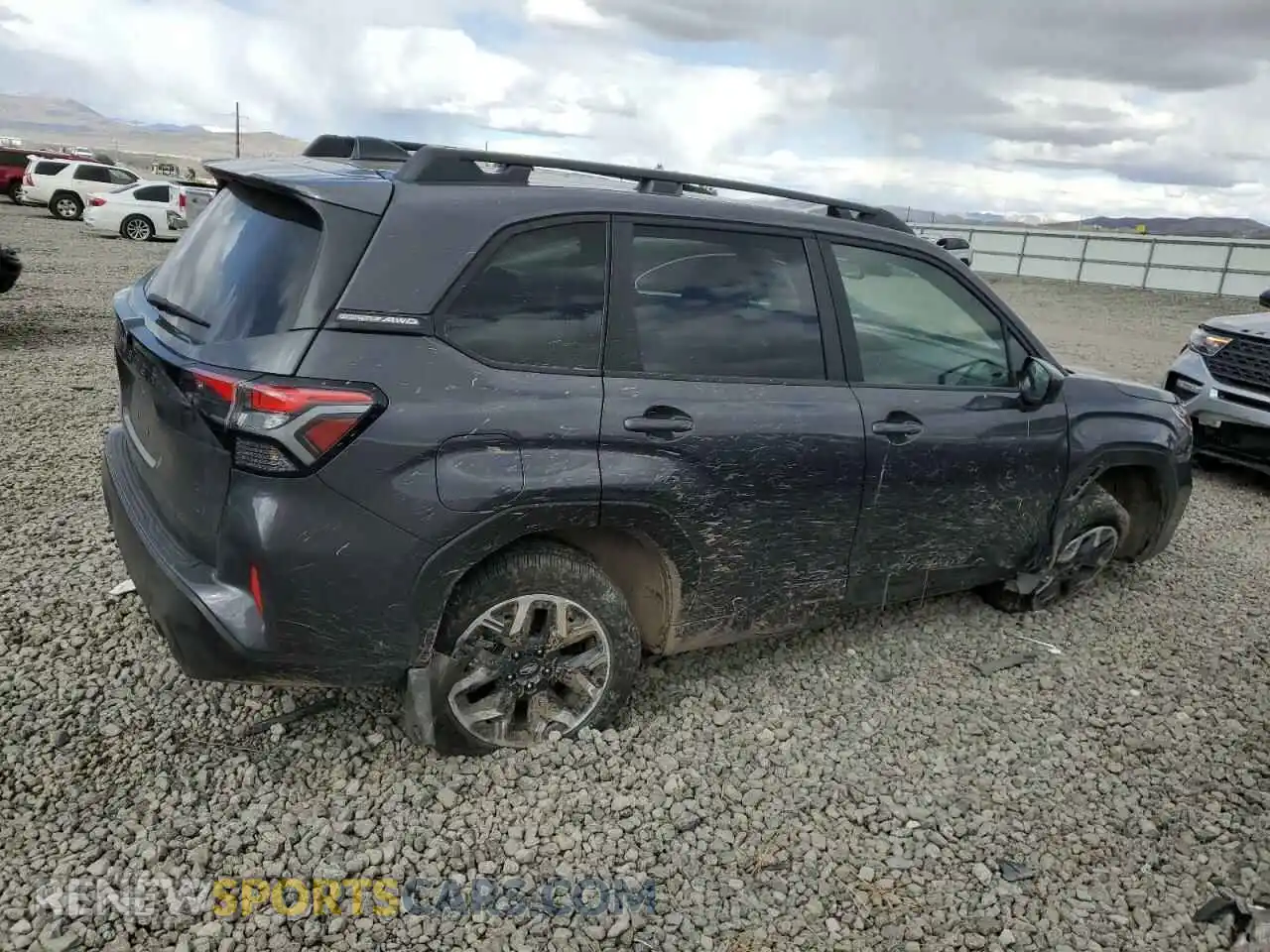 3 Photograph of a damaged car JF2SLDDC9SH406599 SUBARU FORESTER 2025