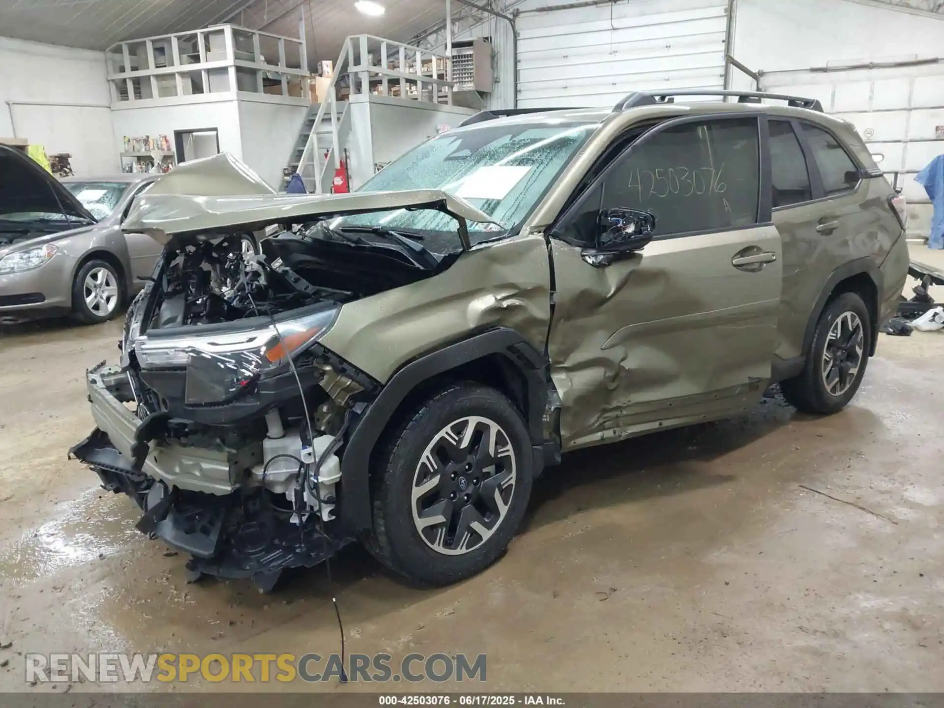 2 Photograph of a damaged car JF2SLDDC9SH438517 SUBARU FORESTER 2025