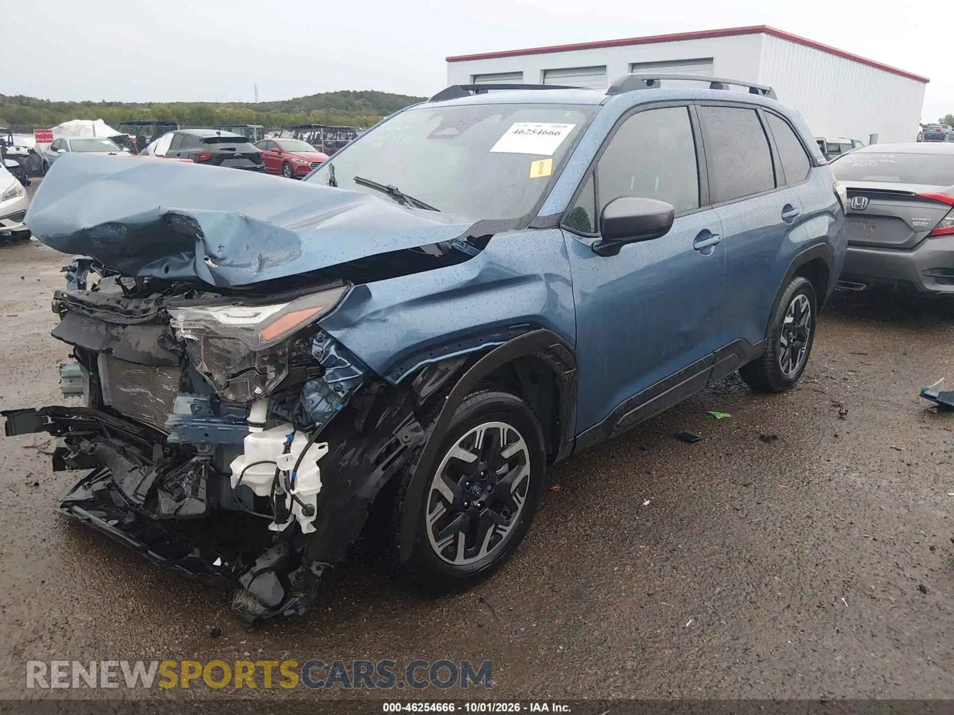 2 Photograph of a damaged car JF2SLDDC9SH493159 SUBARU FORESTER 2025
