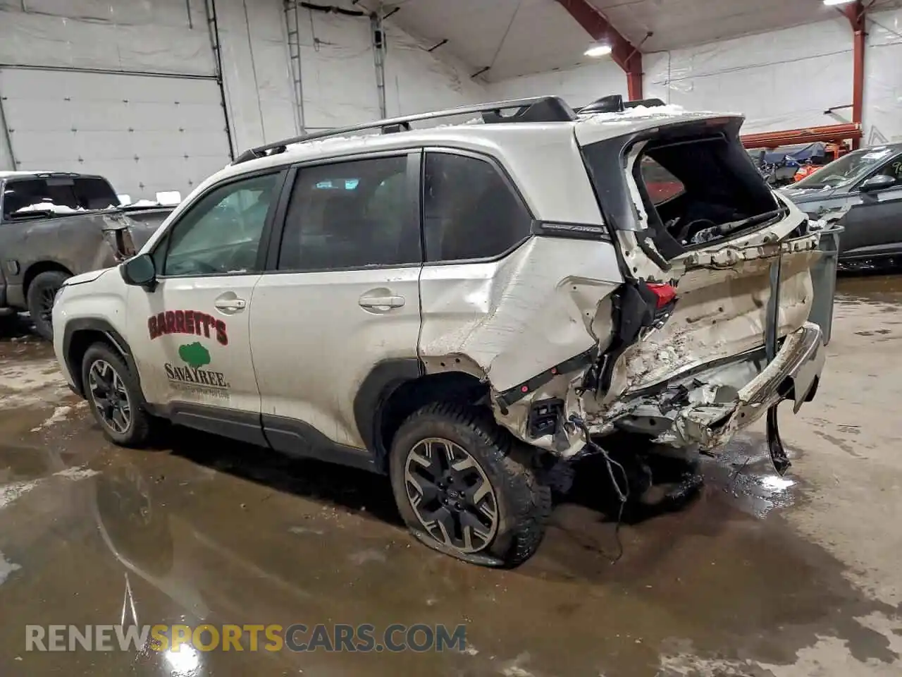 2 fotografías del automóvil dañado JF2SLDDC9SH504368 SUBARU FORESTER 2025