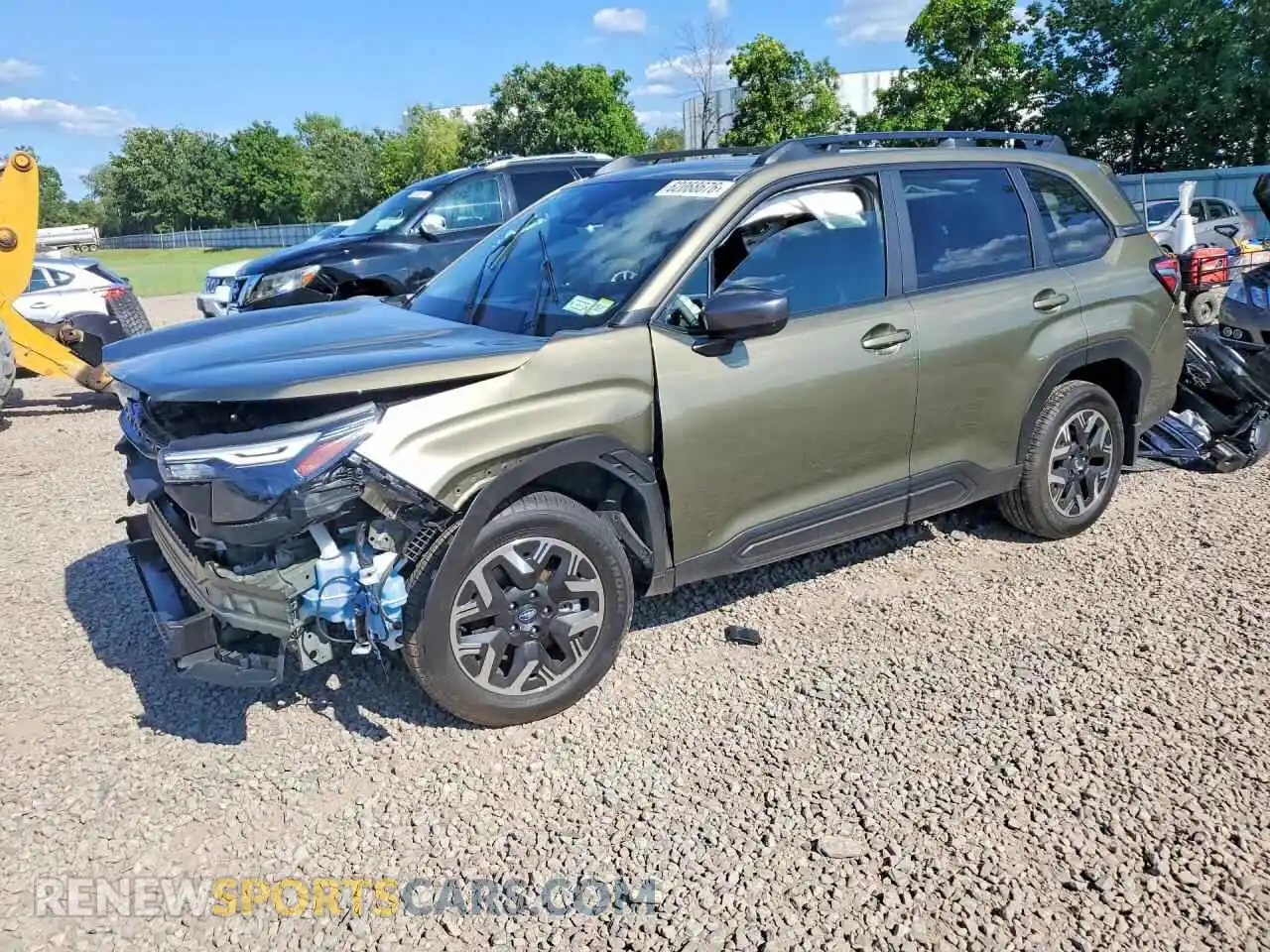 1 Photograph of a damaged car JF2SLDDC9SH514219 SUBARU FORESTER 2025