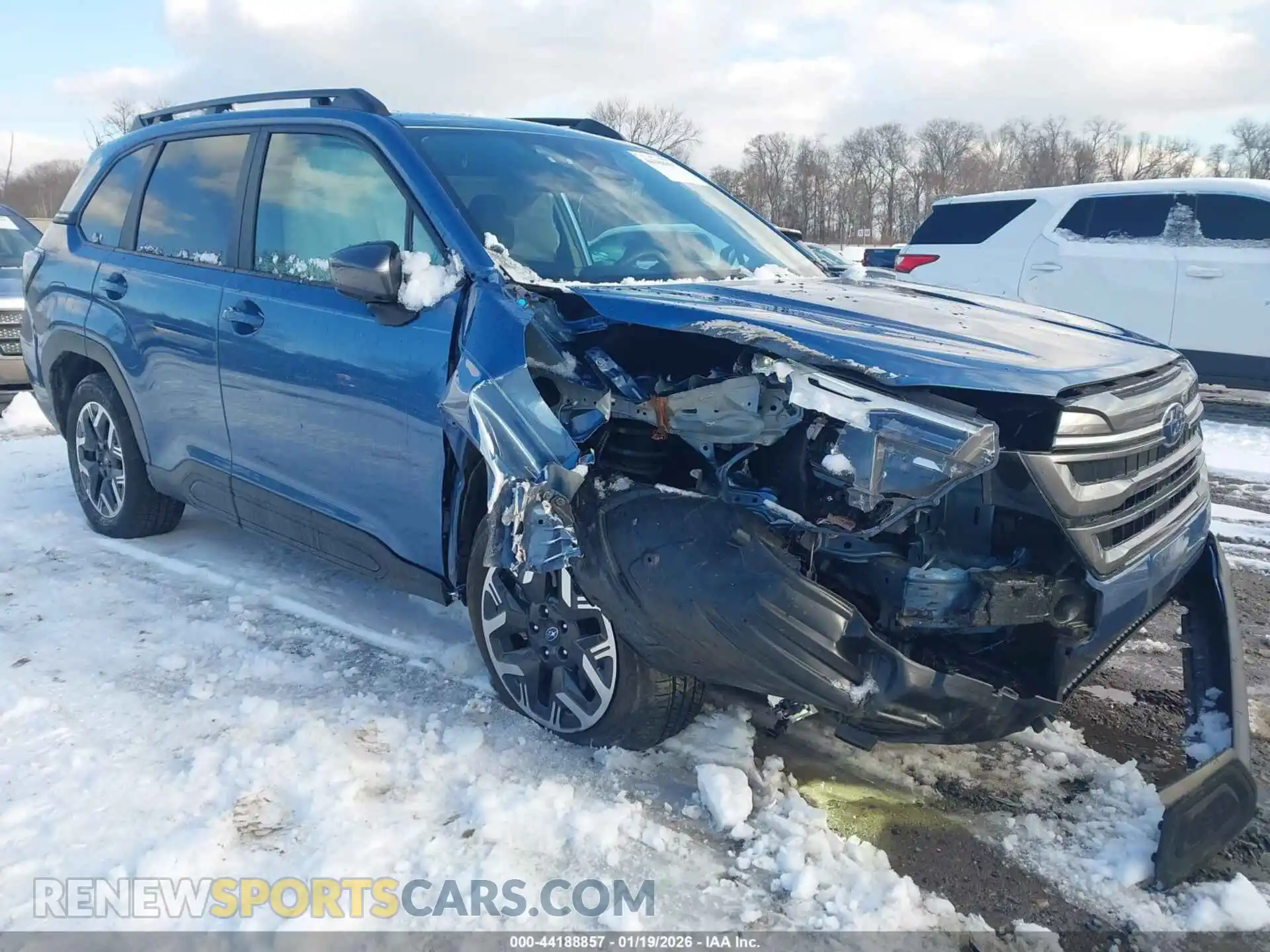 1 Photograph of a damaged car JF2SLDDC9SH551982 SUBARU FORESTER 2025