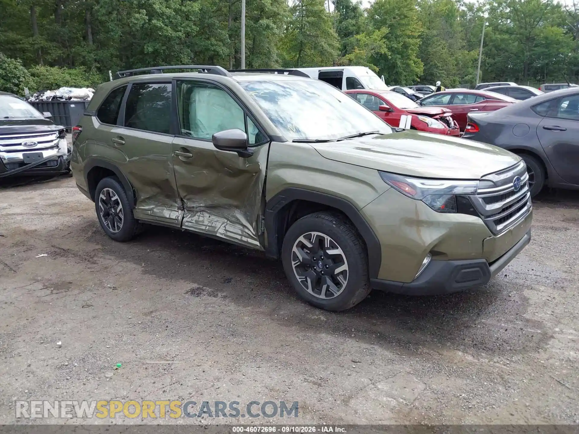1 Photograph of a damaged car JF2SLDDC9SH599109 SUBARU FORESTER 2025